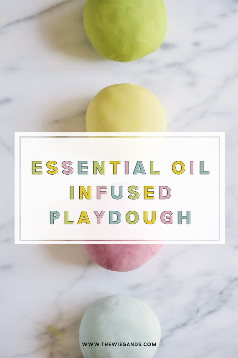 Essential Oil Play Dough Casey Wiegand of The Wiegands