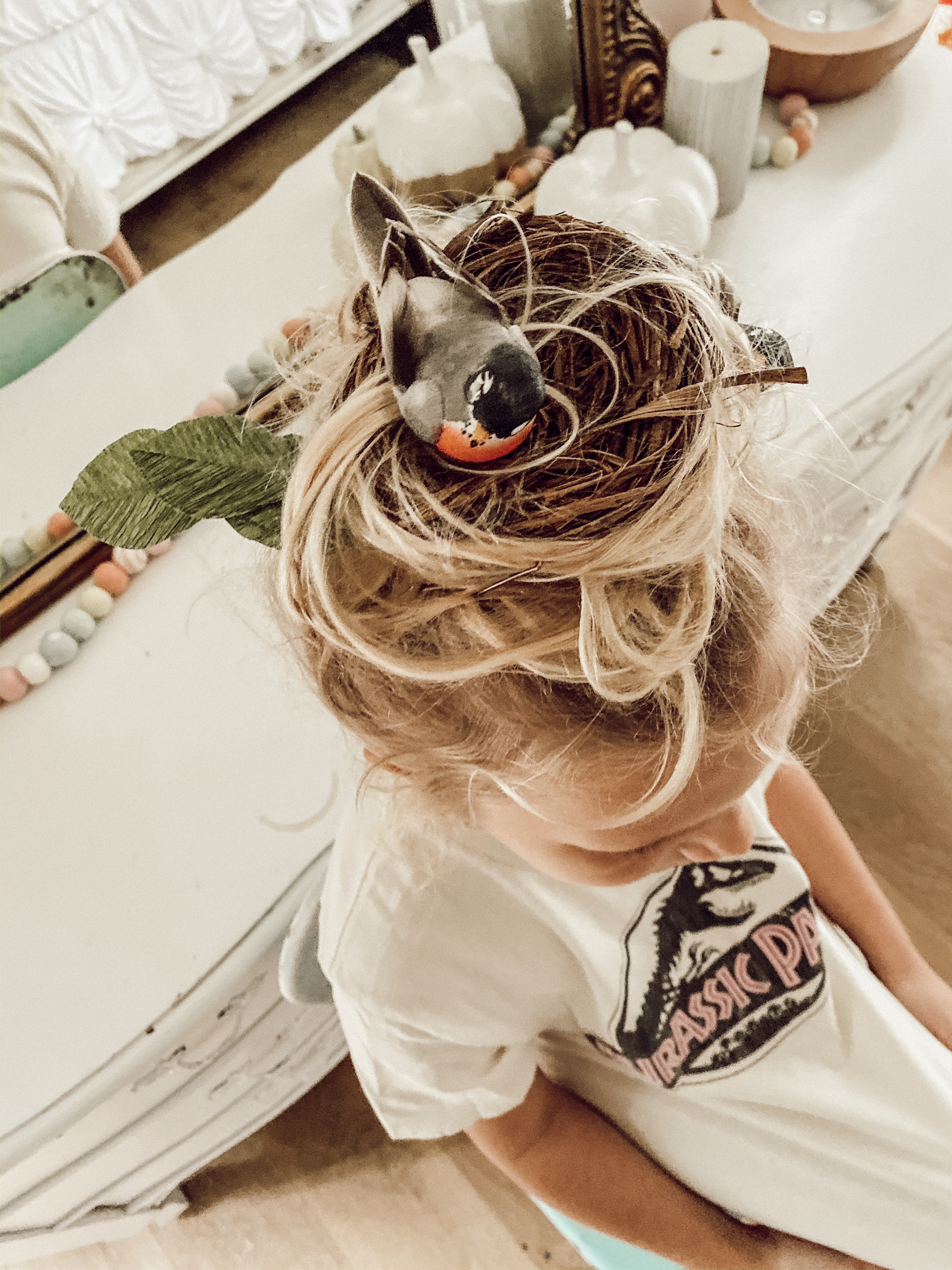 Crazy Hair Day: Cupcake Hair & more ideas - Casey Wiegand of The Wiegands