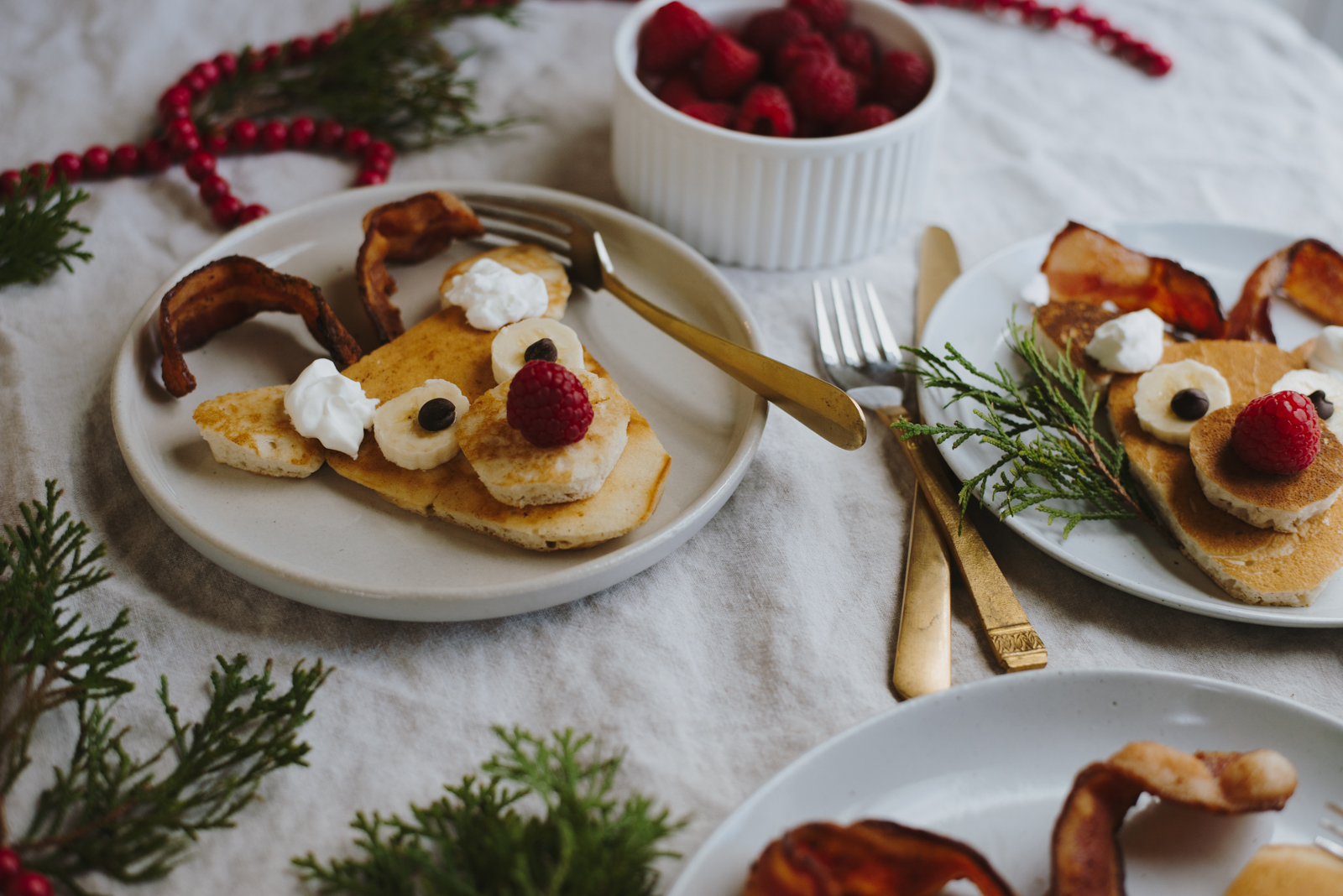 Reindeer Pancakes (so cute!) - This Vivacious Life