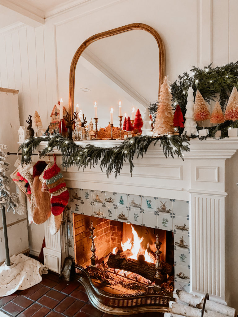 Our Christmas Mantle - Casey Wiegand of The Wiegands