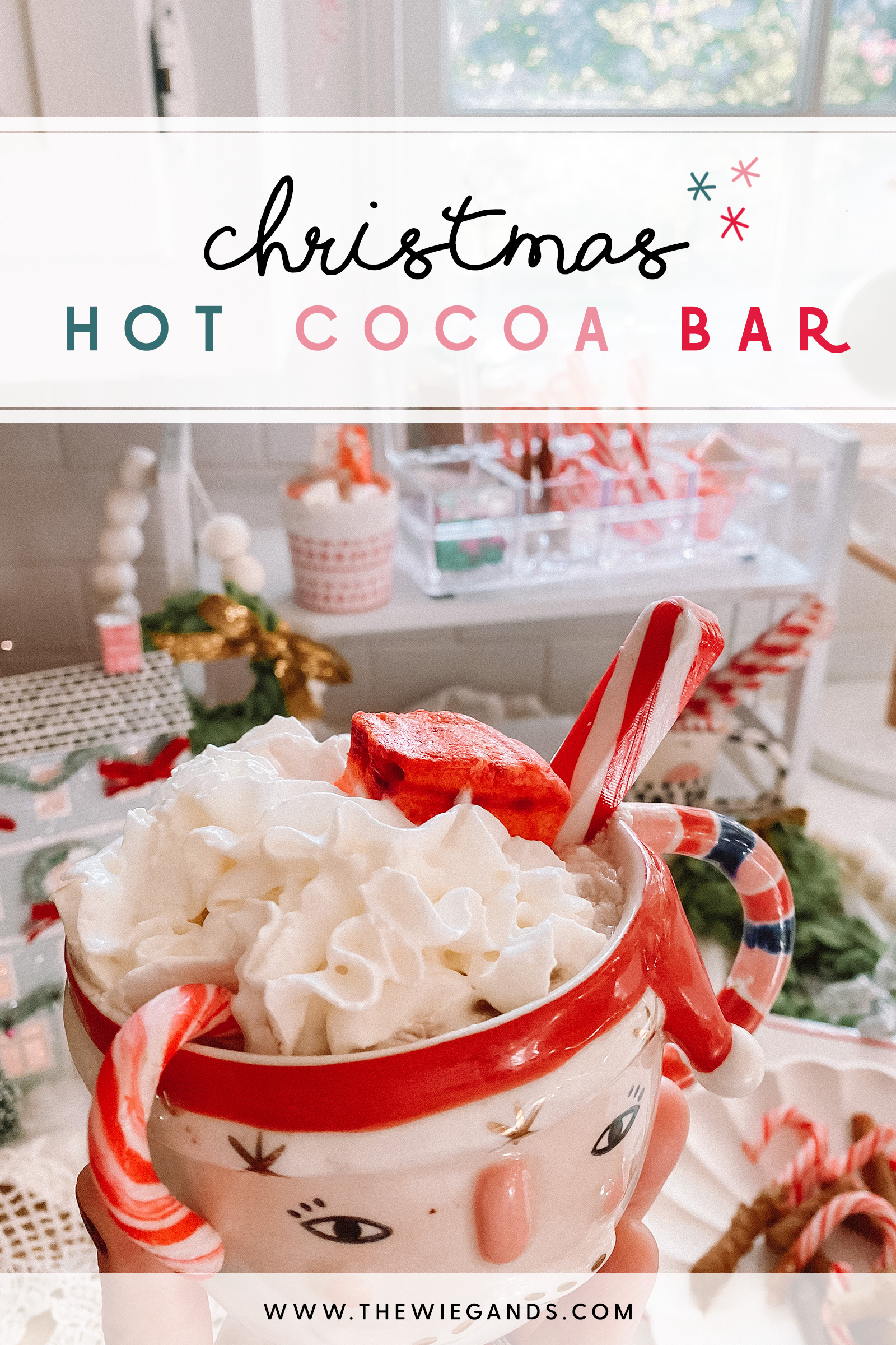 A Christmas Hot Chocolate Bar