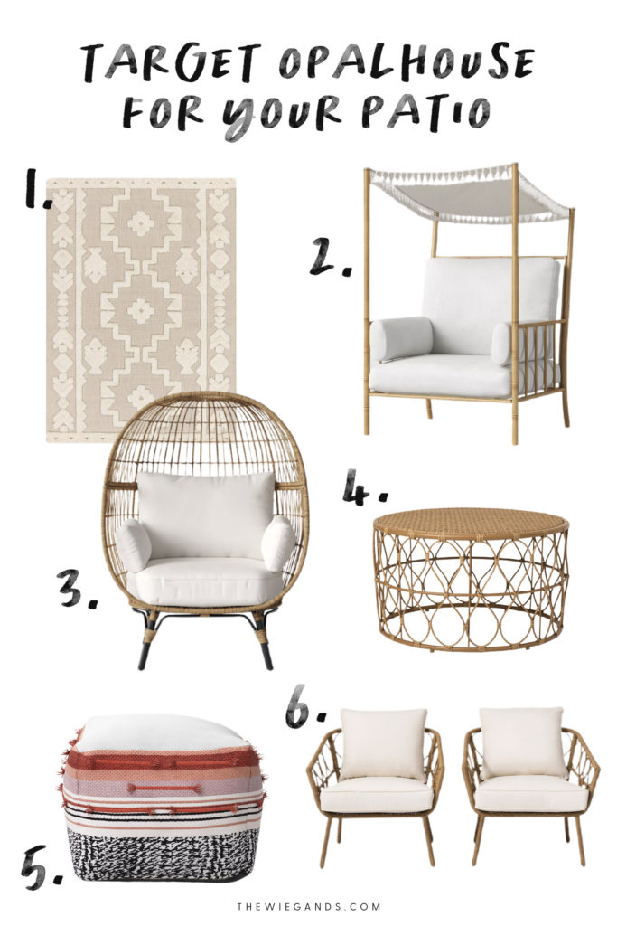 Target Opalhouse for Your Patio Casey Wiegand of The Wiegands