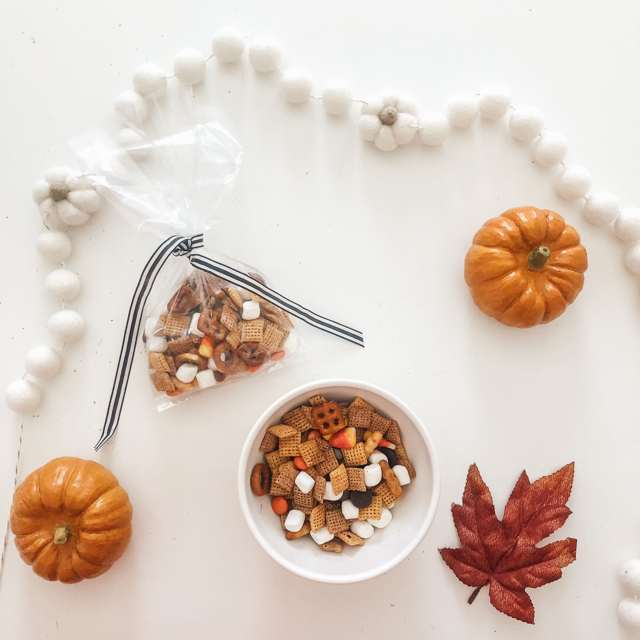 fall snack mix sweet and salty
