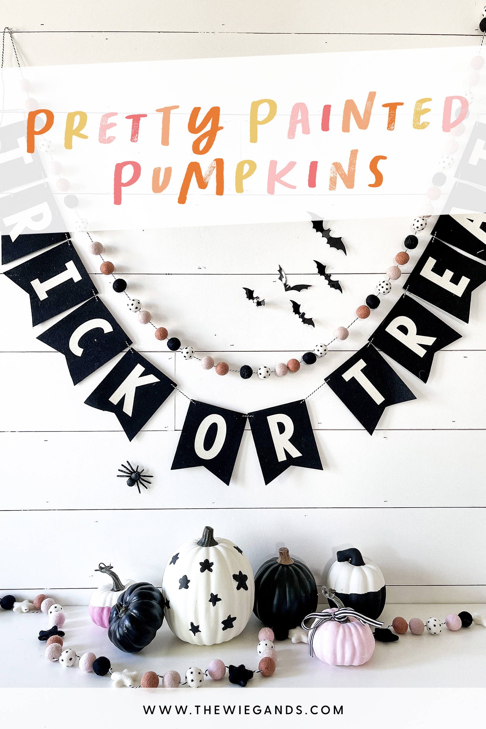painted pumpkins