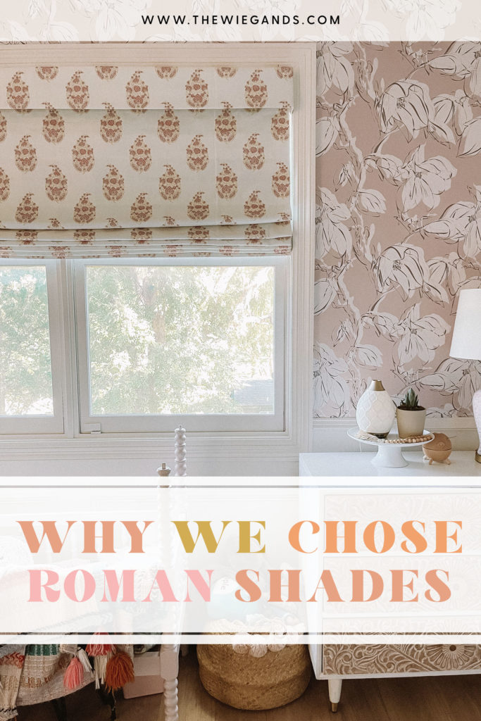 Roman Shades In A Traditional Girls Room - Casey Wiegand of The Wiegands