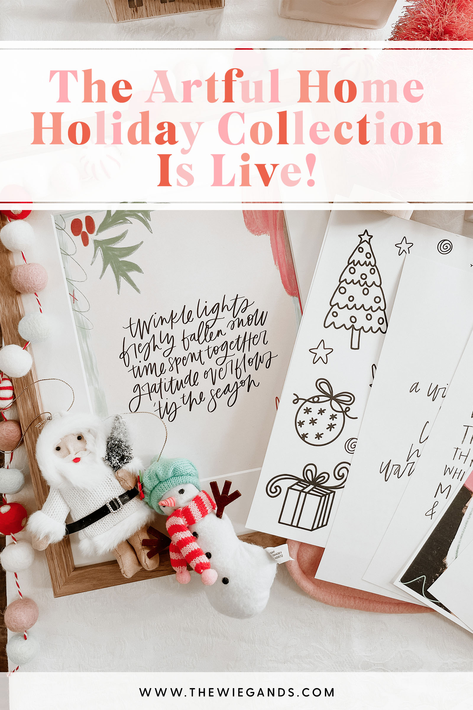 Casey Wiegand Artful Home Holiday Collection