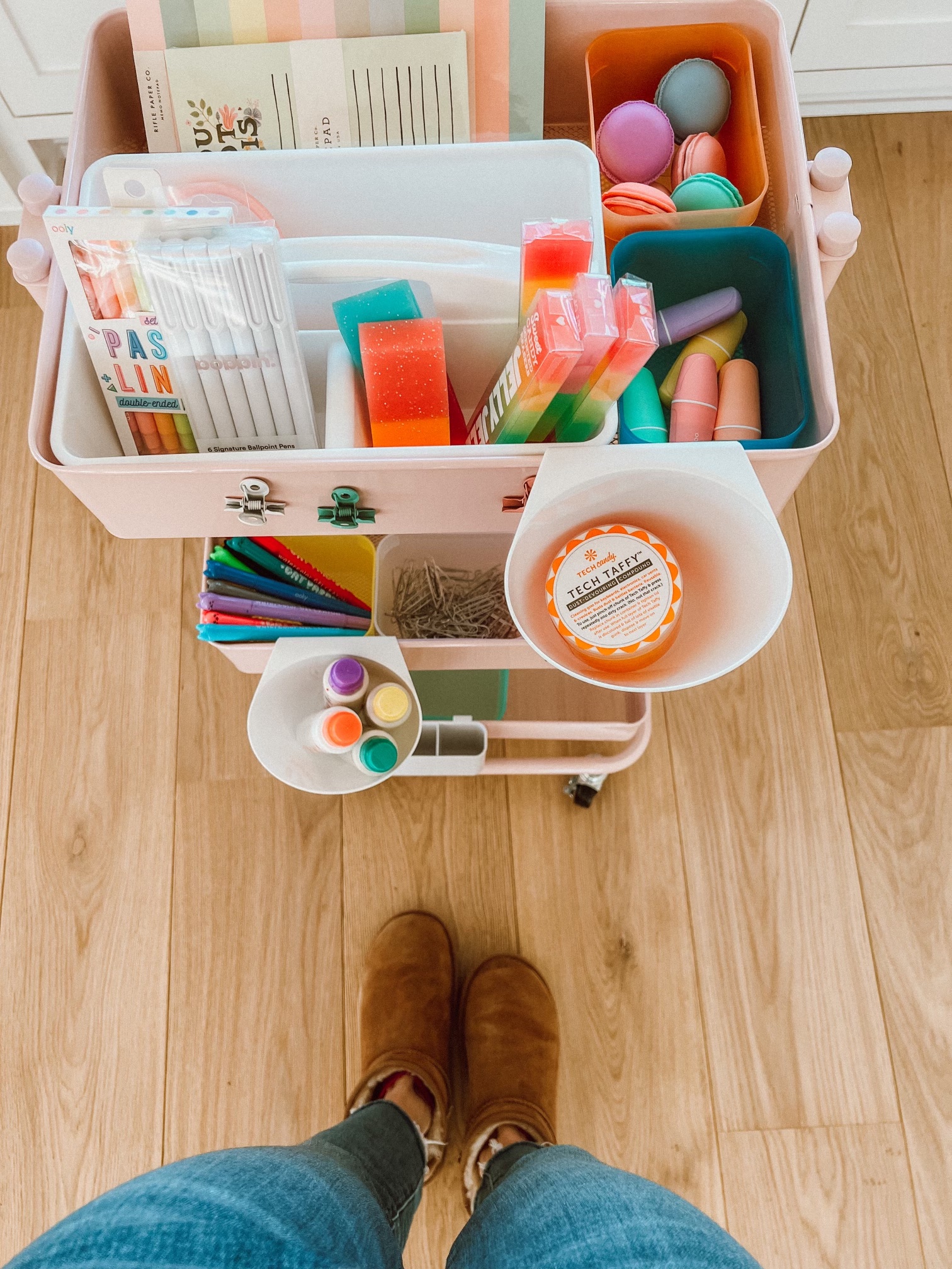 Art Cart Ideas For Your Kiddos - Casey Wiegand of The Wiegands