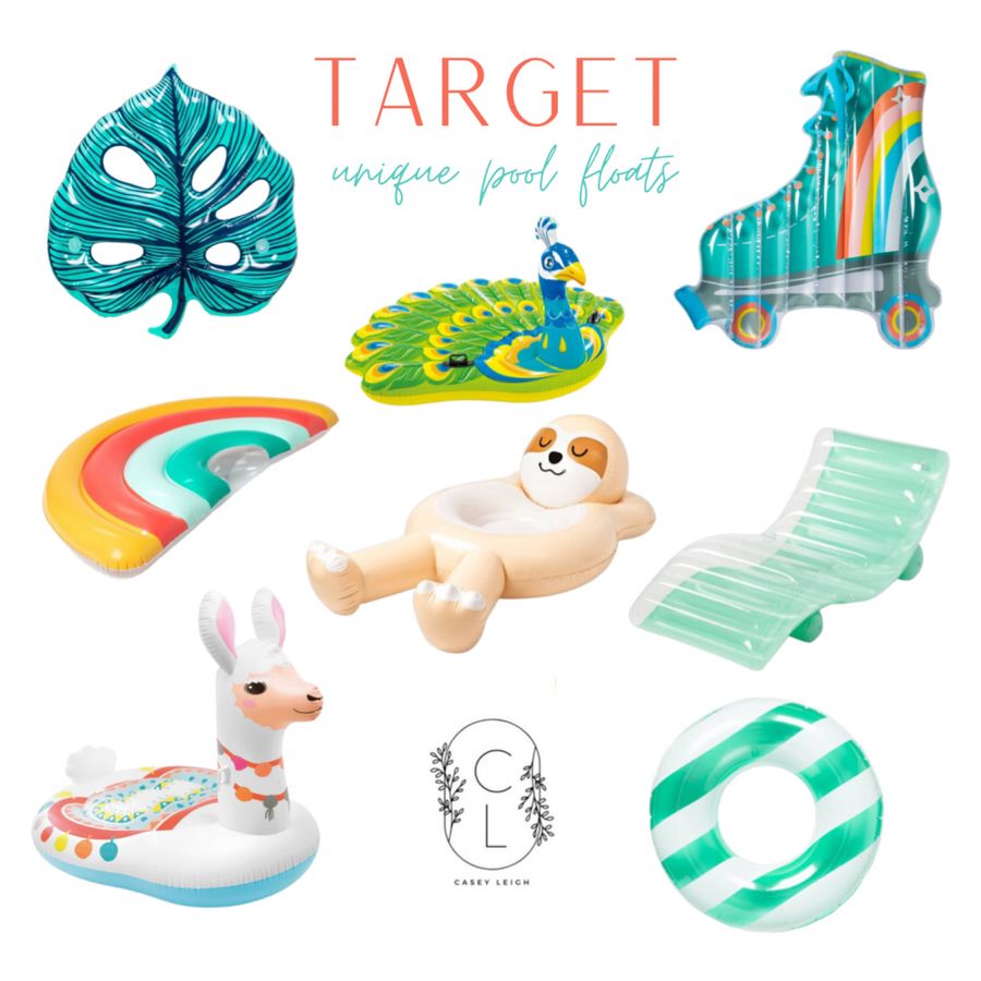 target swim, target pool floats for kids, summer activities, casey wiegand summer 