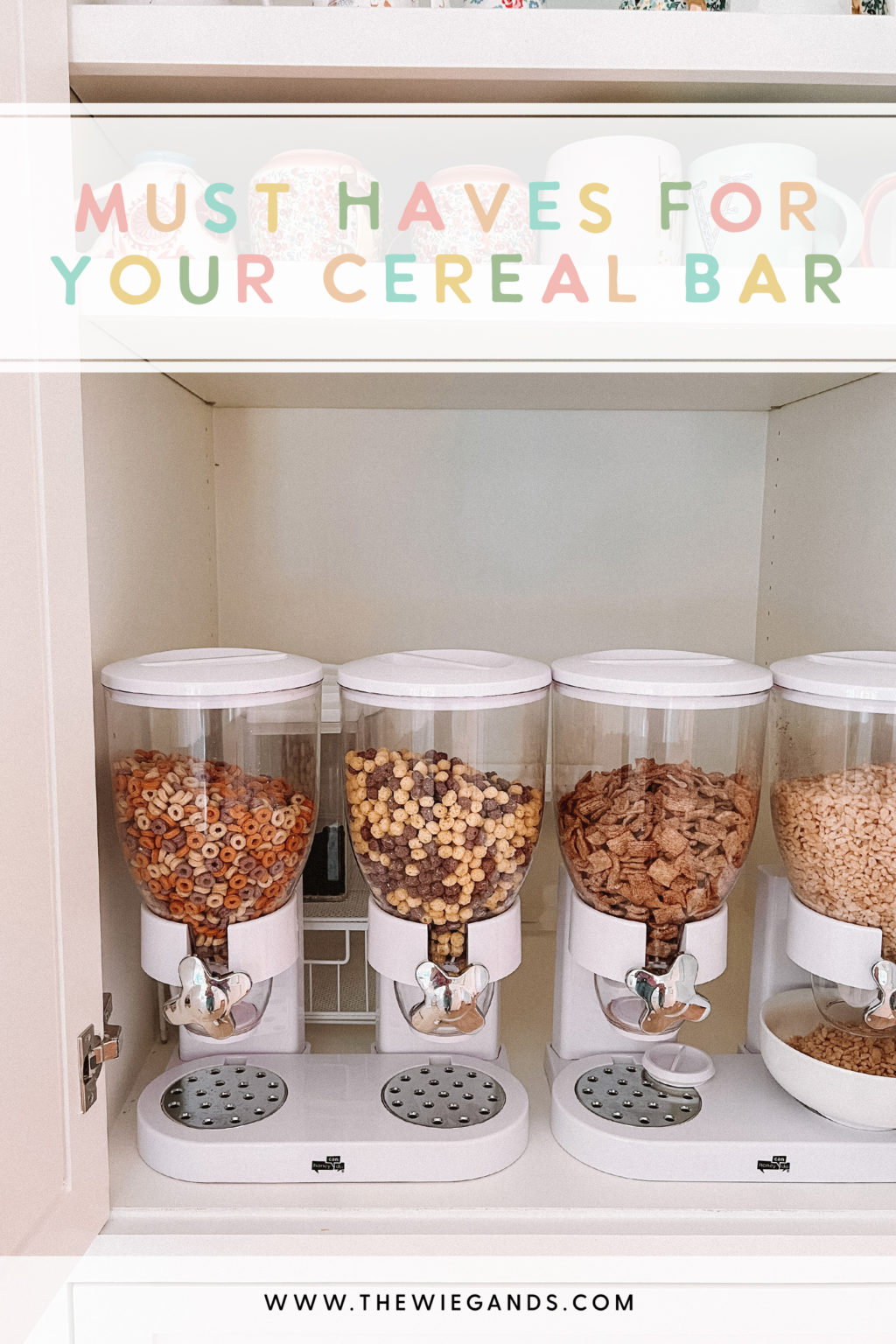 5 Must Haves For Amazing Cereal Bar Decor (and where to find them
