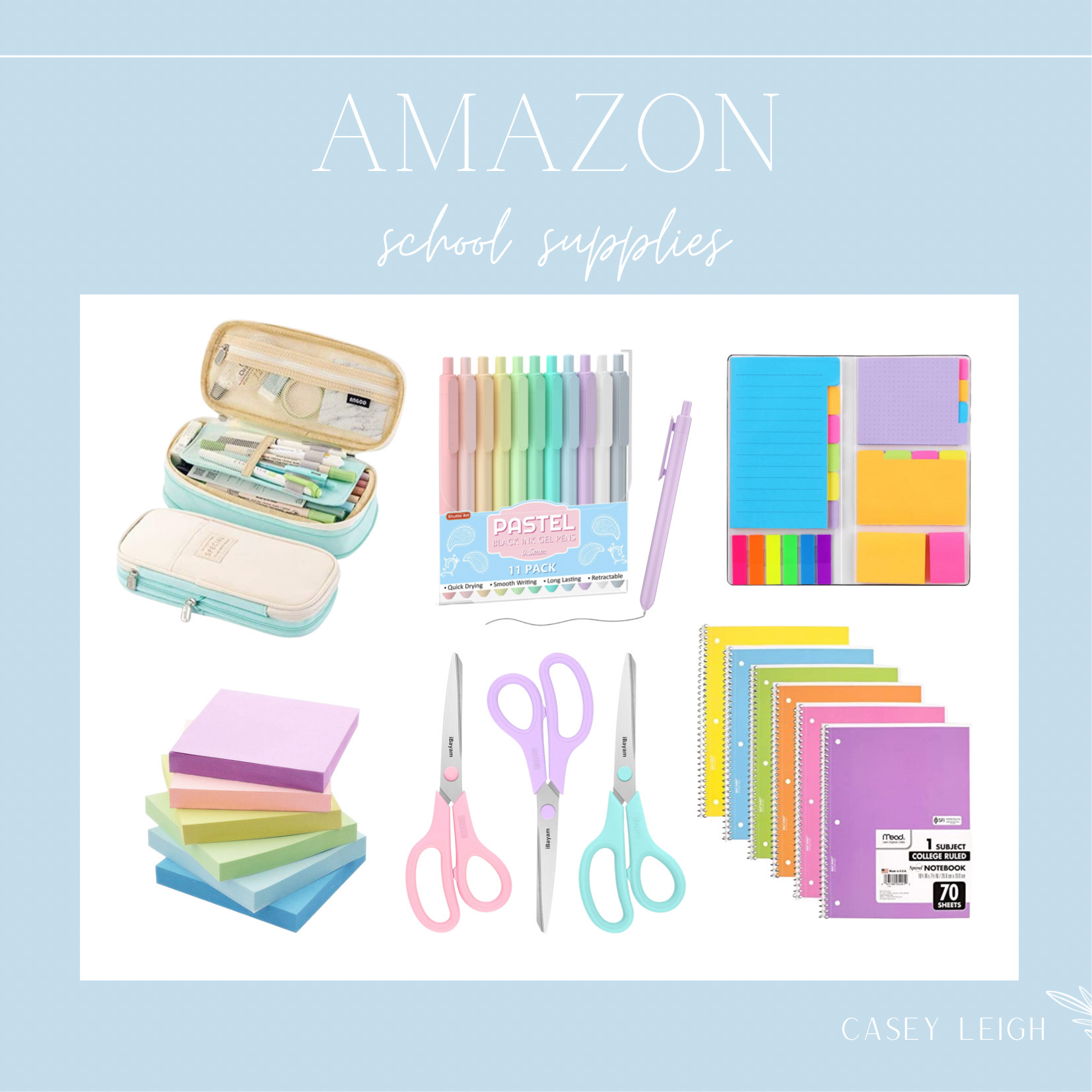 Casey Wiegand amazon school supplies