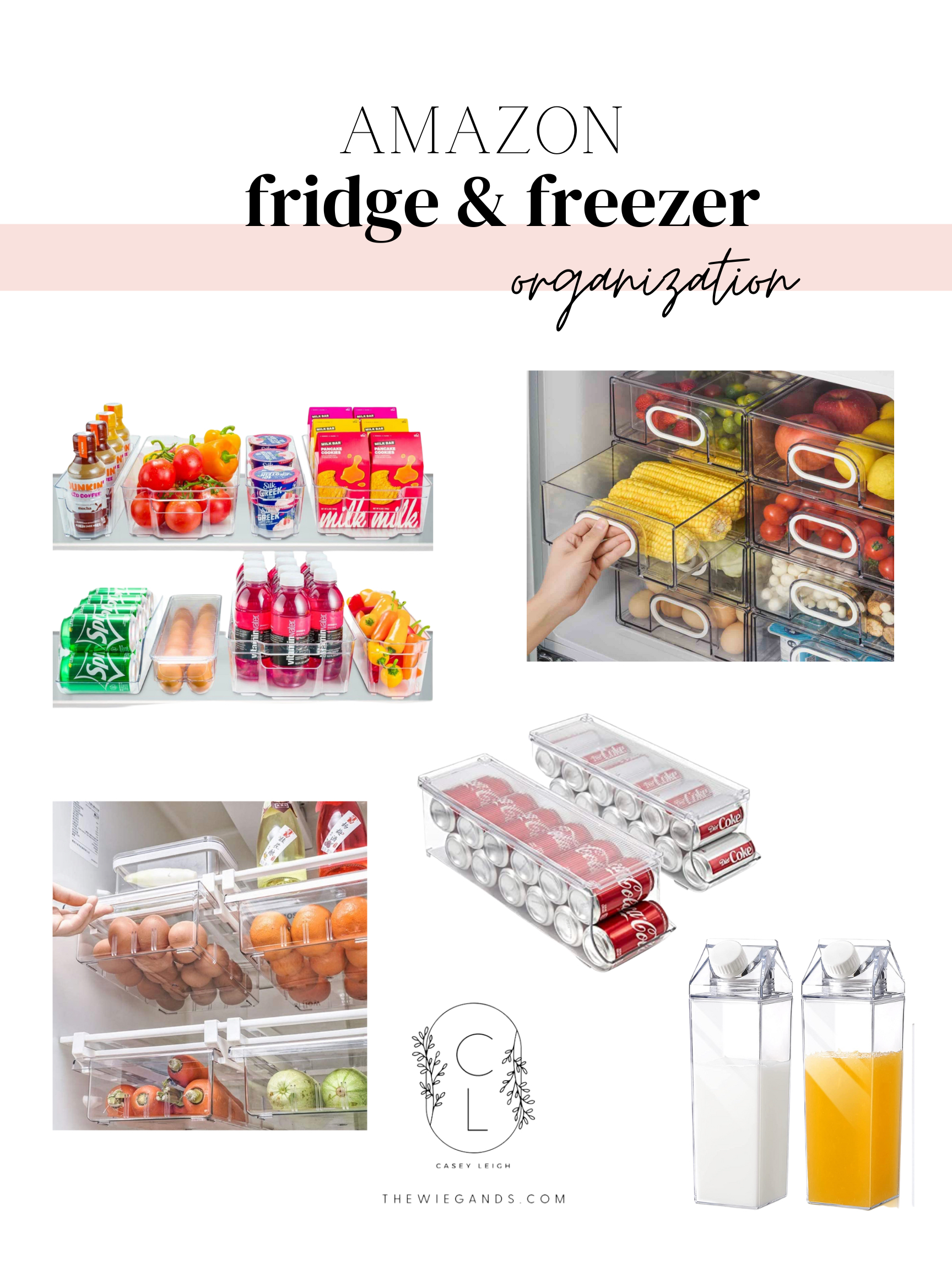 fridge organization tips amazon