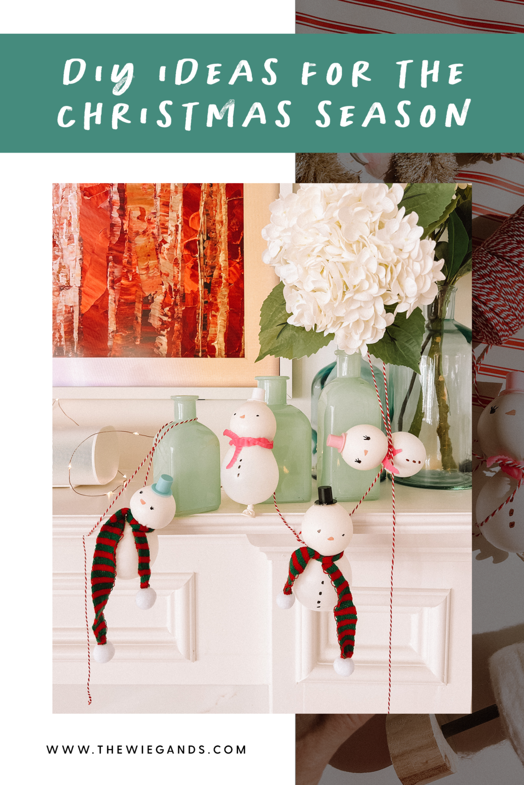 Christmas DIY Ideas - Casey Wiegand of The Wiegands