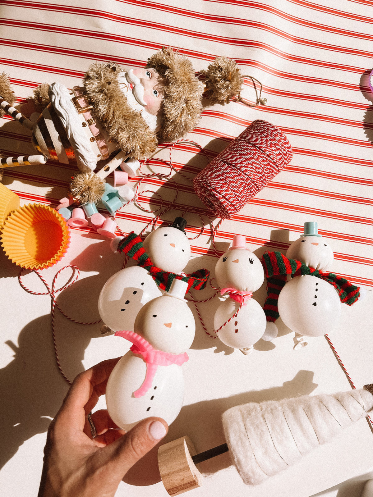 Christmas DIY Ideas - Casey Wiegand of The Wiegands