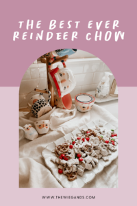 Reindeer Chow Recipe - Casey Wiegand of The Wiegands