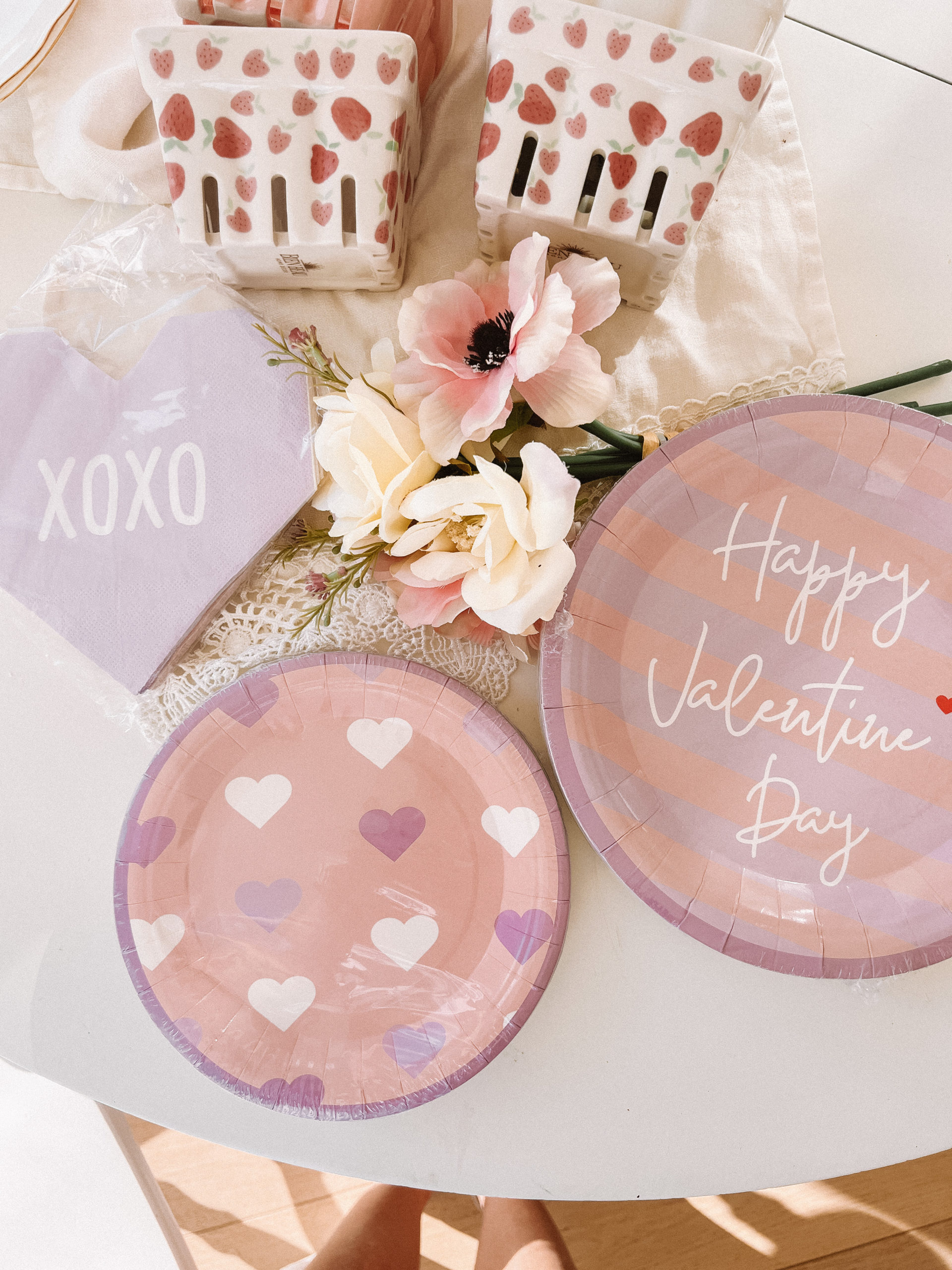 valentines plates 