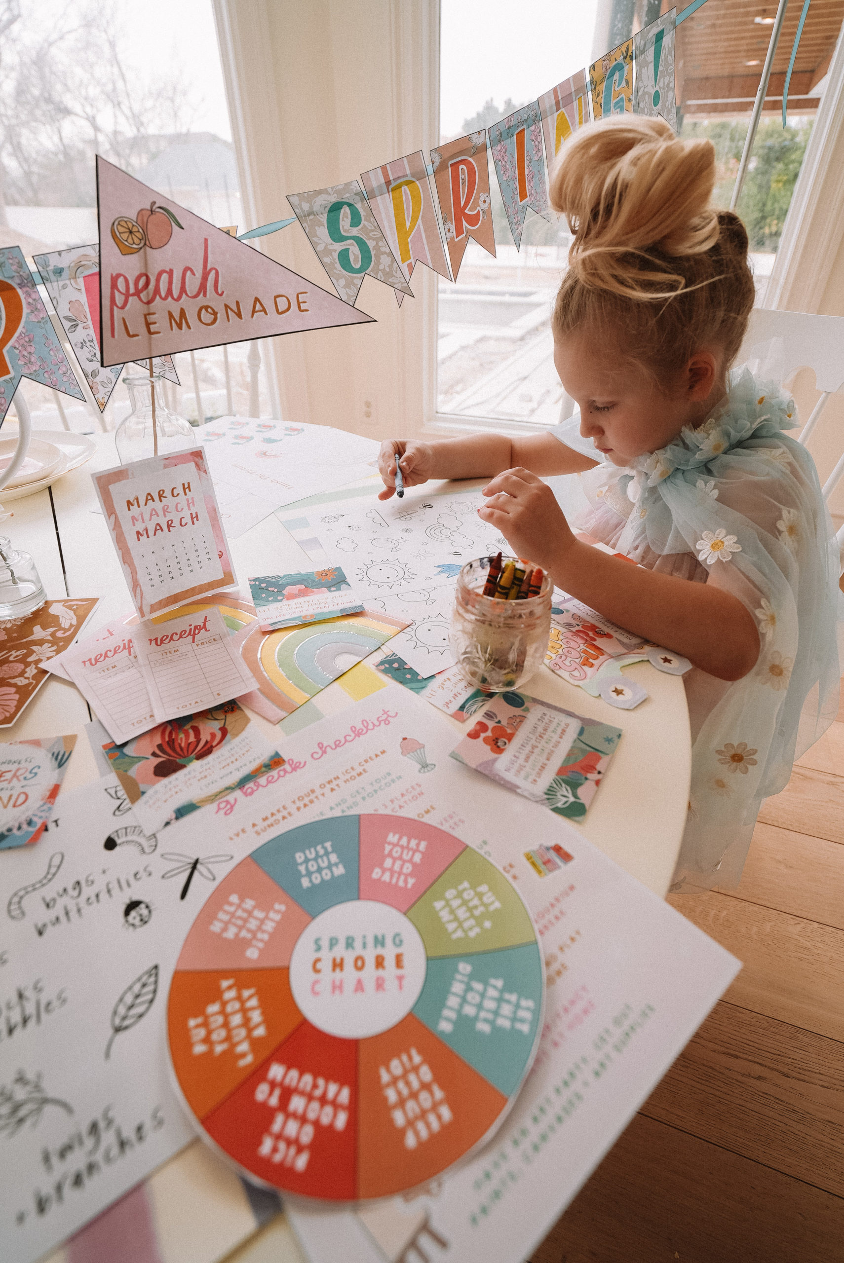 march printables for kids
