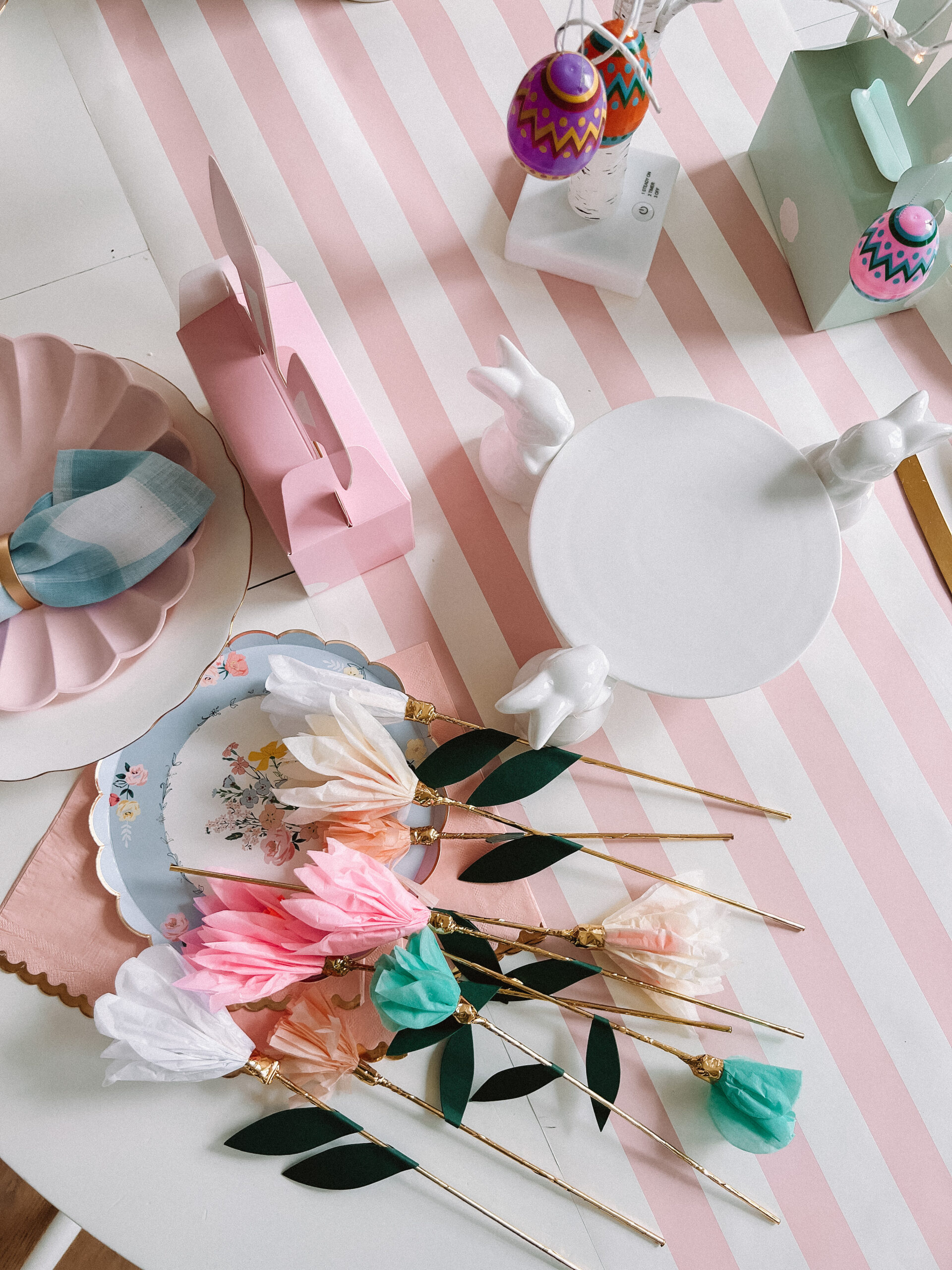 easter tablescape ideas dollar store