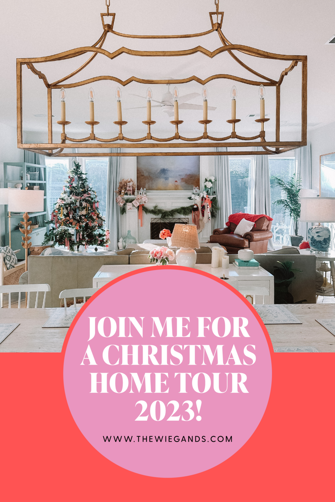 Christmas Home Tour 2023 Casey Wiegand of The Wiegands