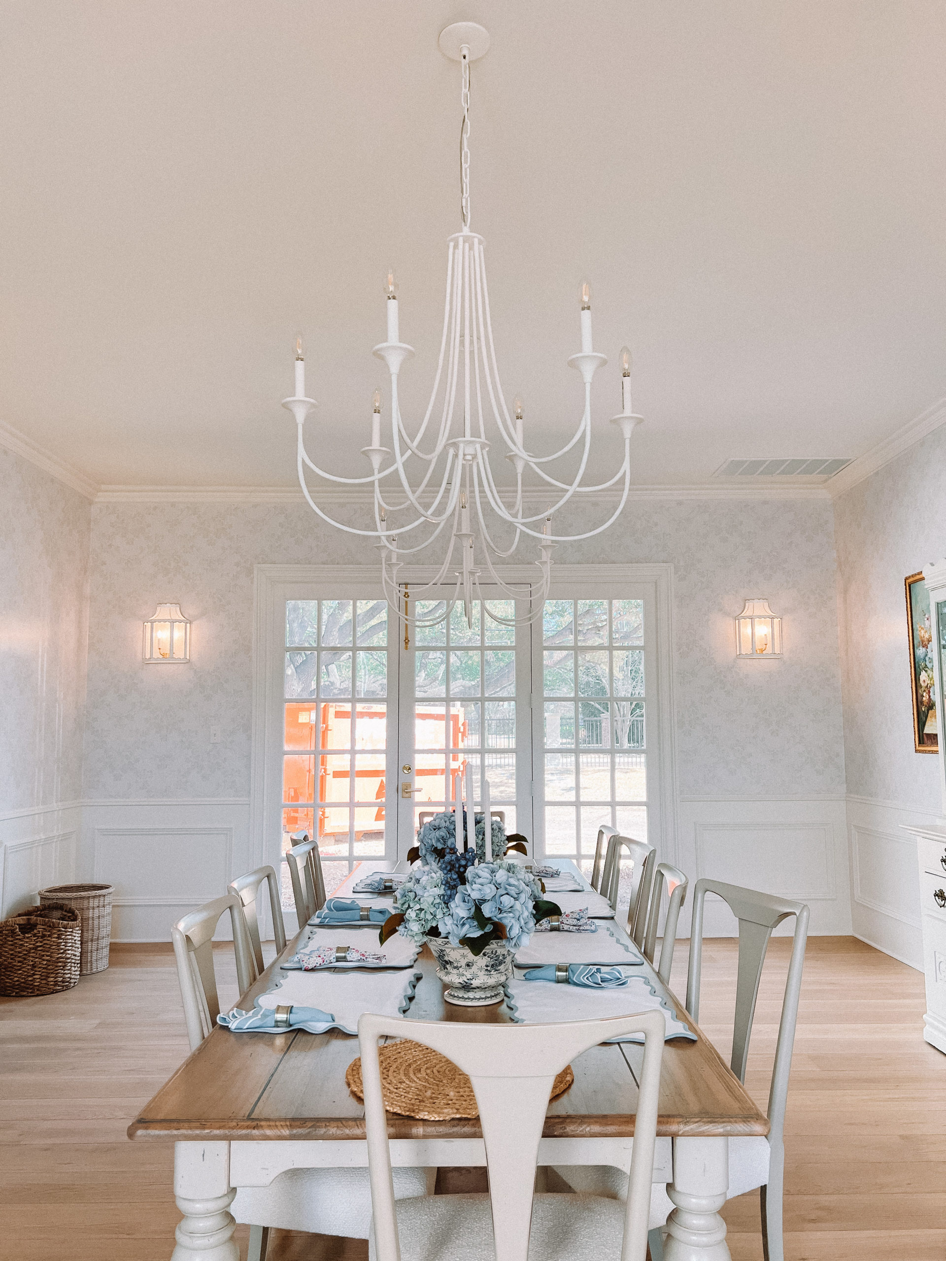 casey wiegand dining room wallpaper reveal 