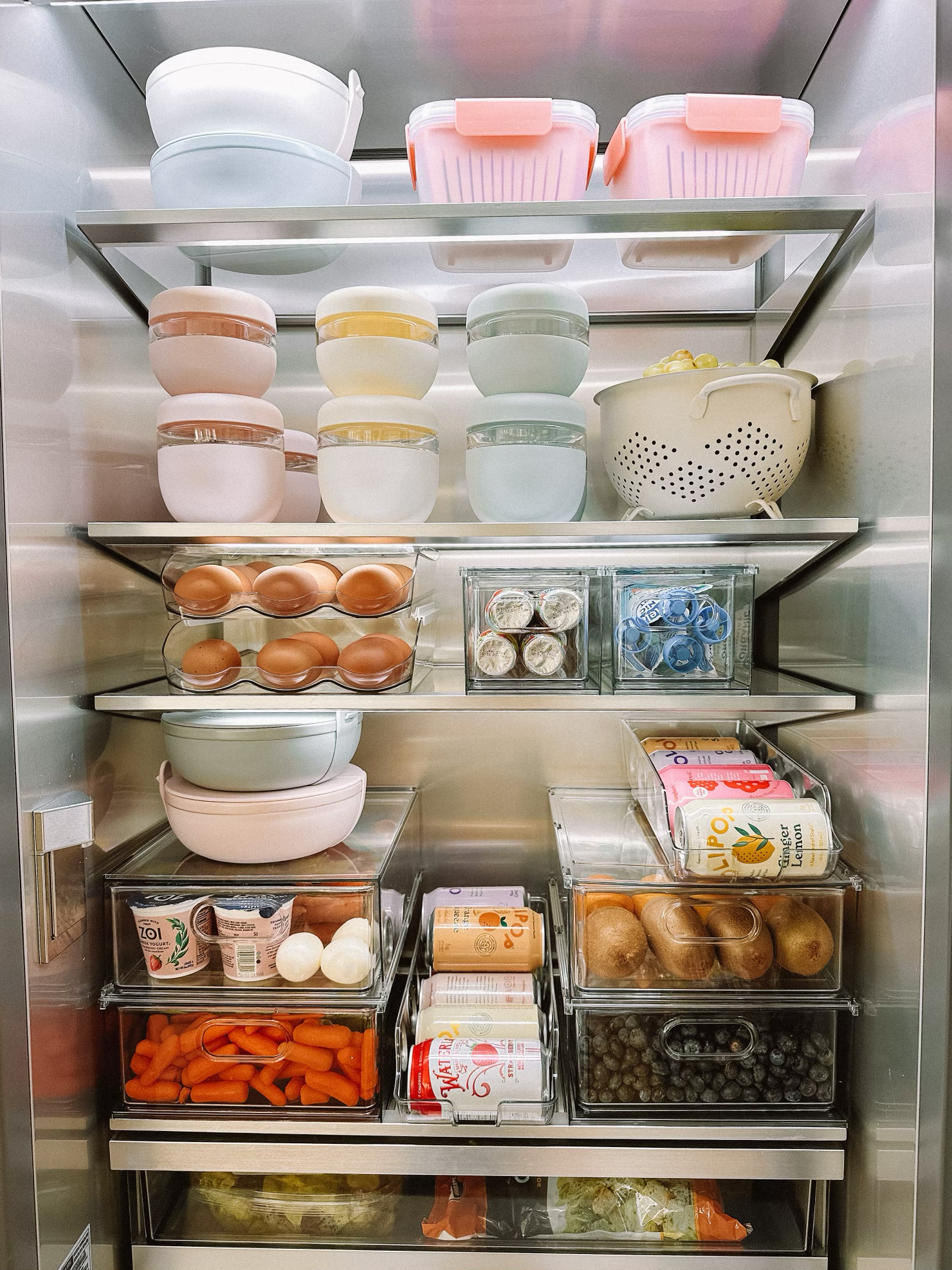 fridge organization small refrigerators