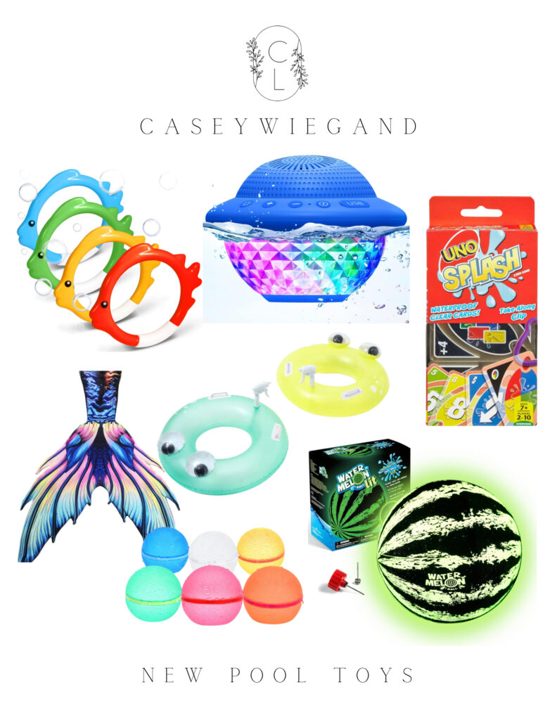 Pool Toys For The Summer - Casey Wiegand of The Wiegands