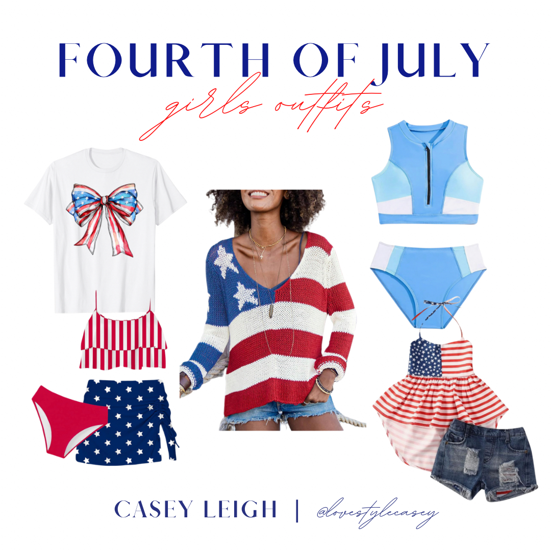 amazon kids outfits amazon kids fashion 4th of July Parade Family Parade Outfits Kids Swimming Pool Fun wiegands blog 4th of july fashion