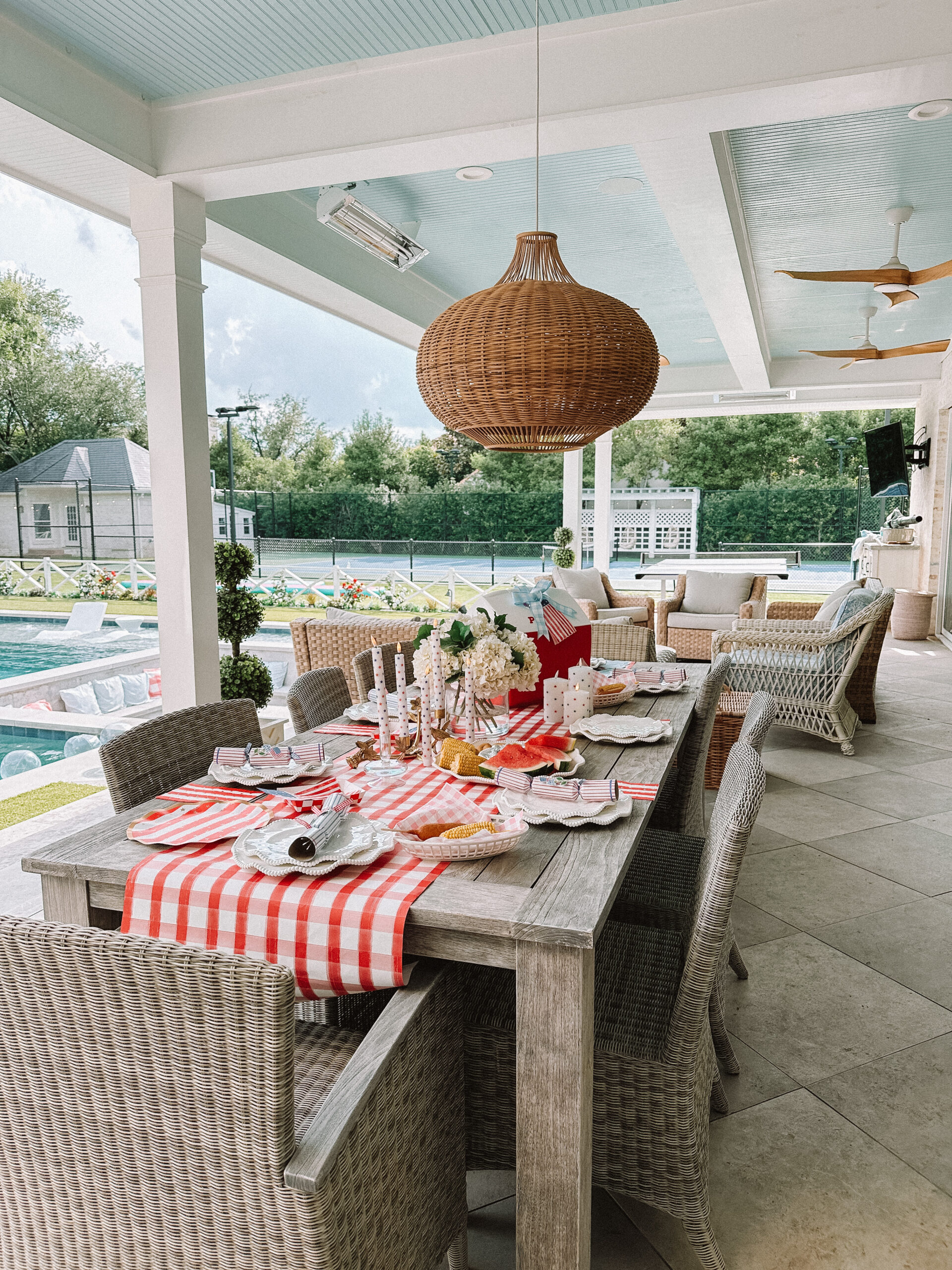 4th of july outdoor dinner hosting a party dinner must haves summer swim party