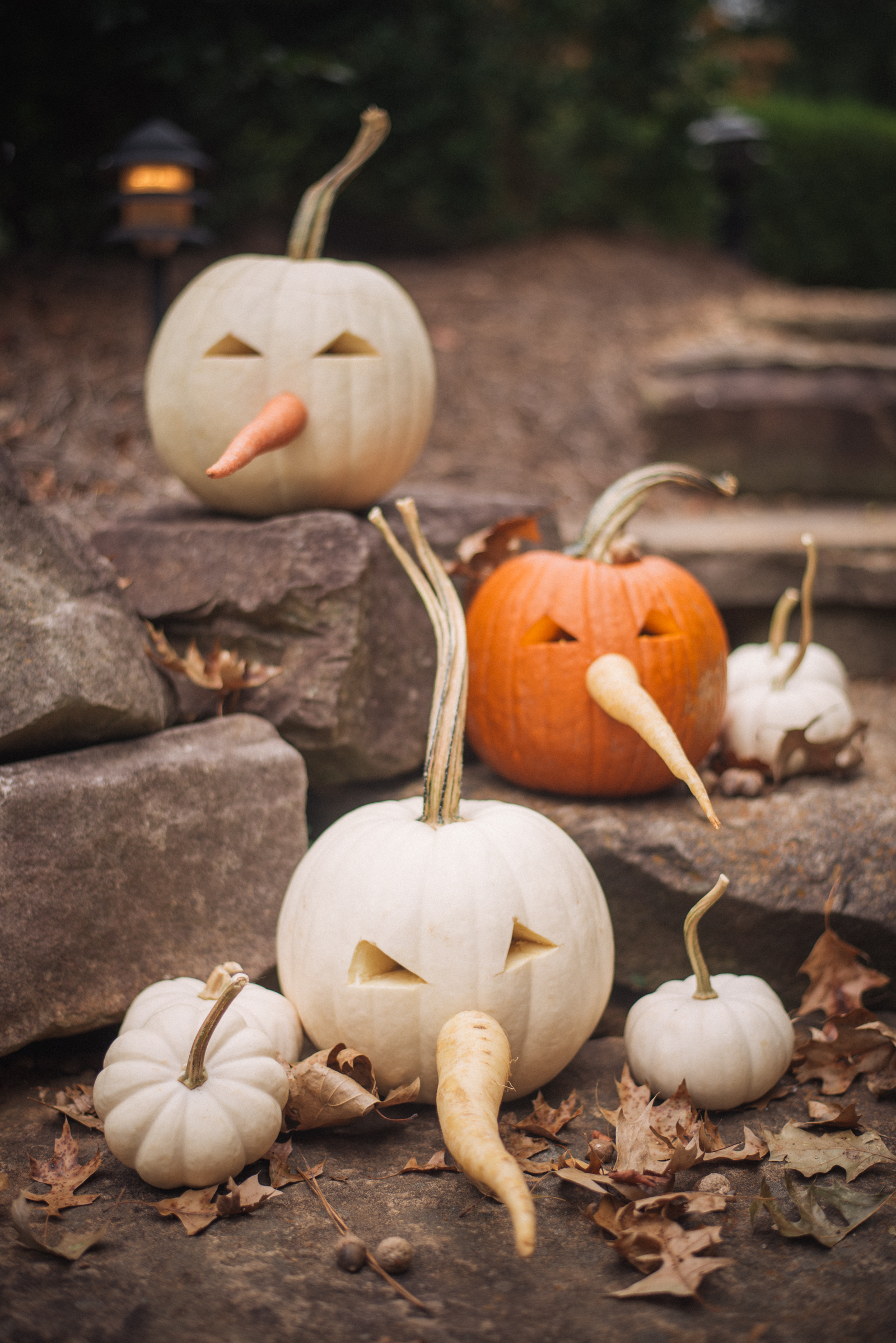 Halloween porch display Pumpkin cinnamon glaze Fall porch styling tips Halloween family activities