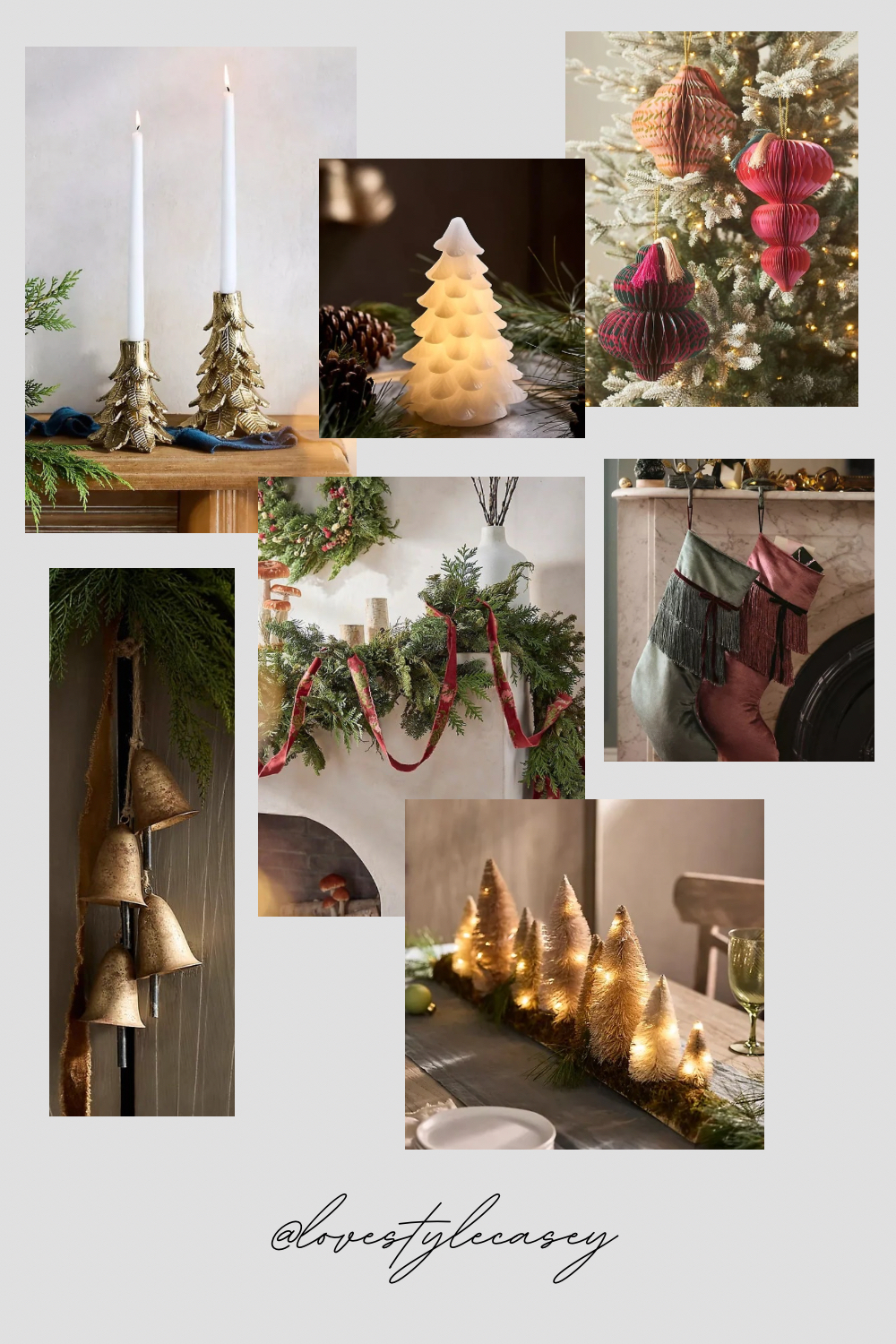 anthropologie holiday decor