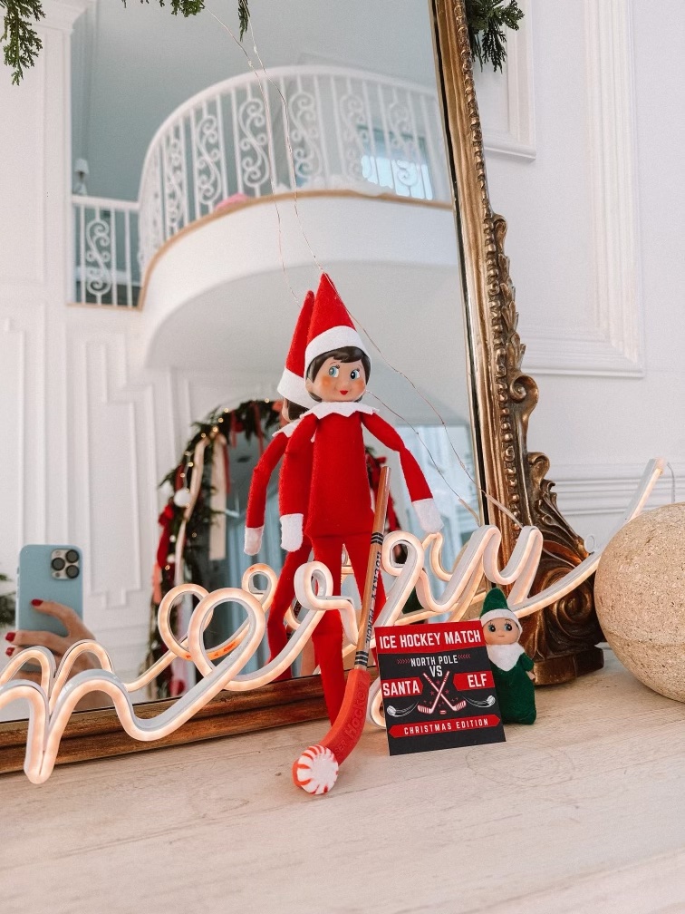 funny elf on the shelf 