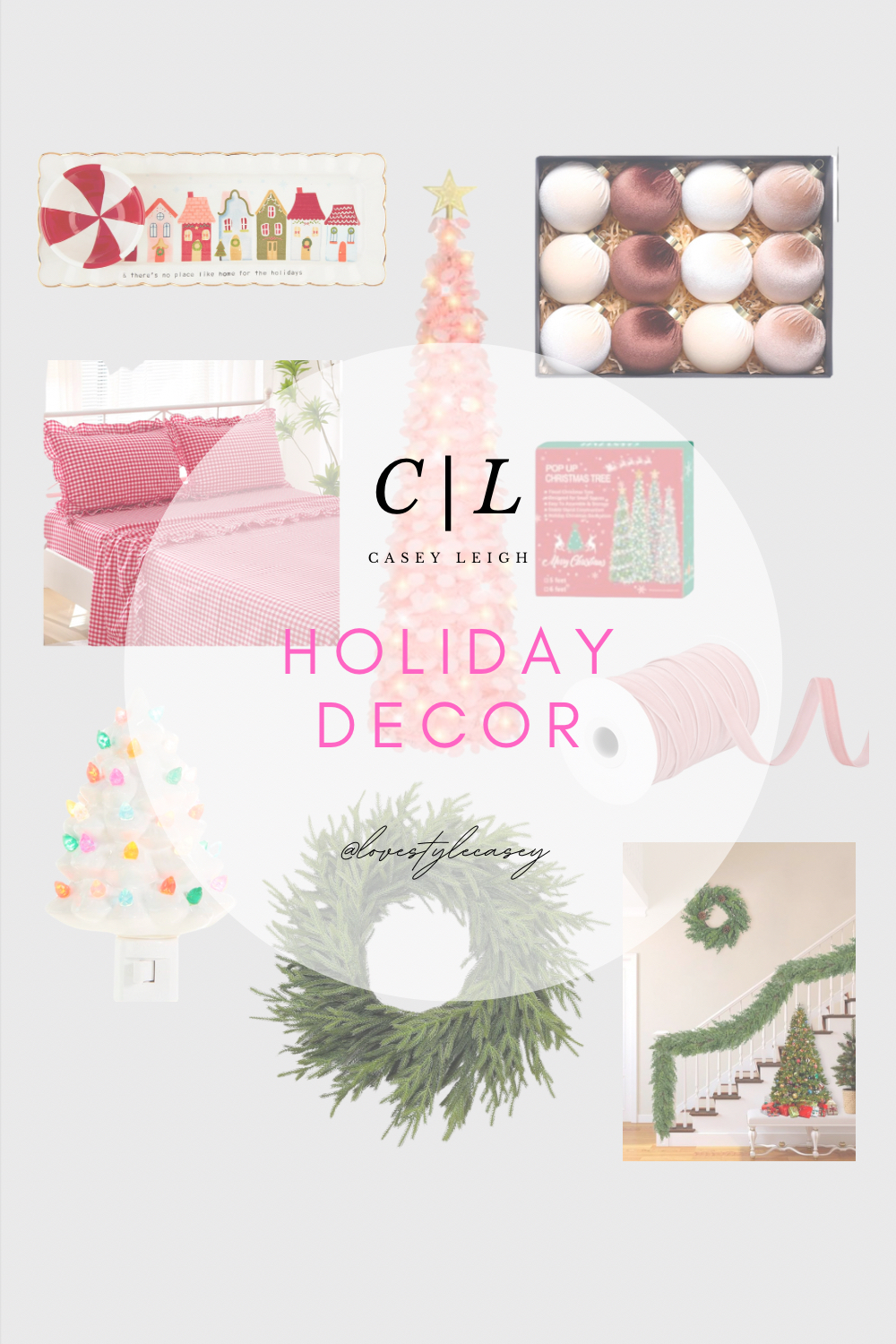 holiday decor pin