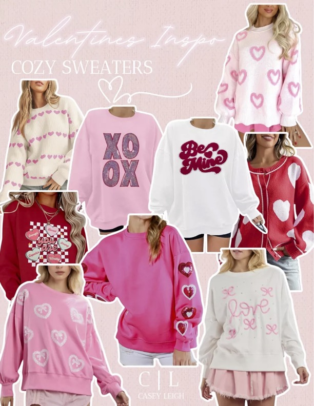 Valentines Cozy Sweaters