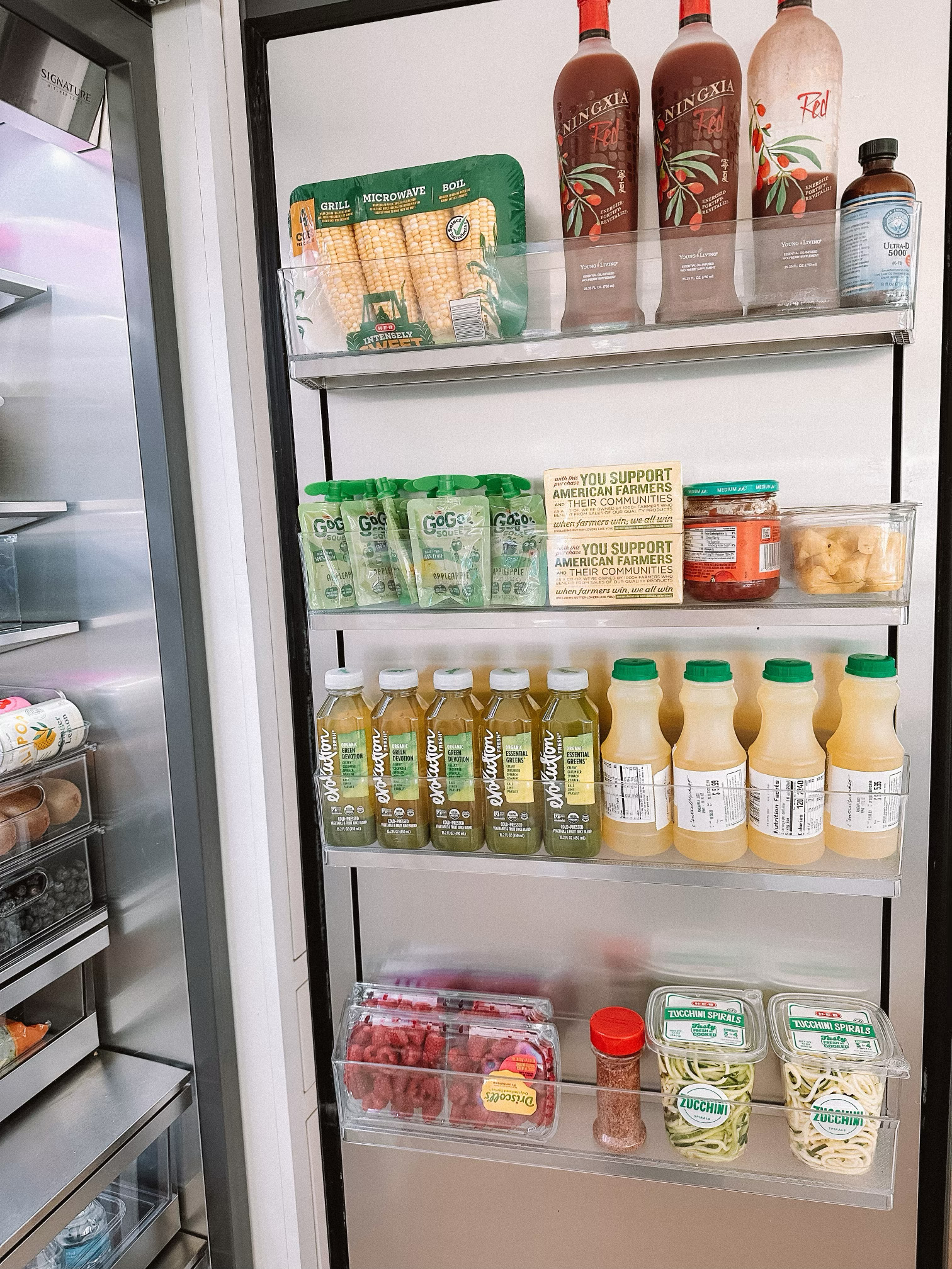 fridge organization ideas