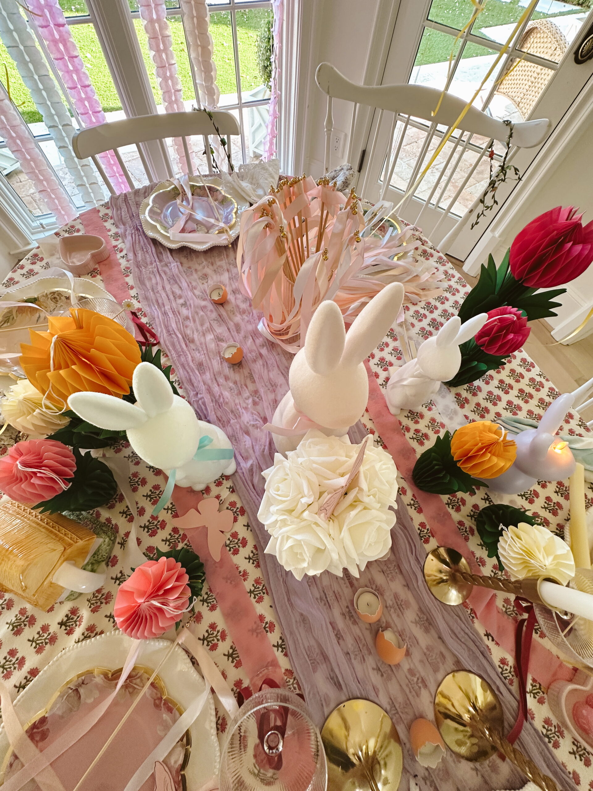 tea party decorations for spring