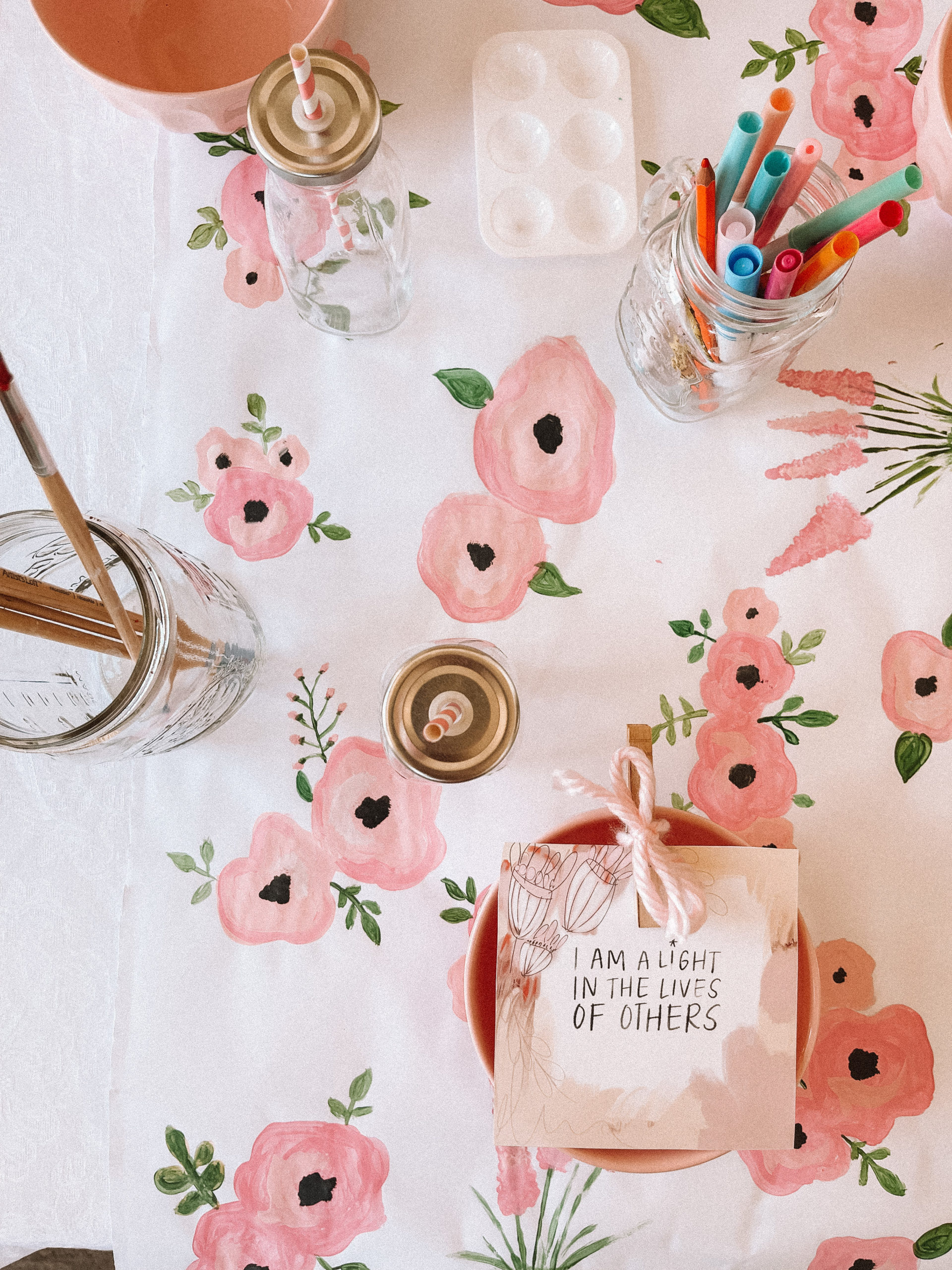 casey wiegand diy table runner 