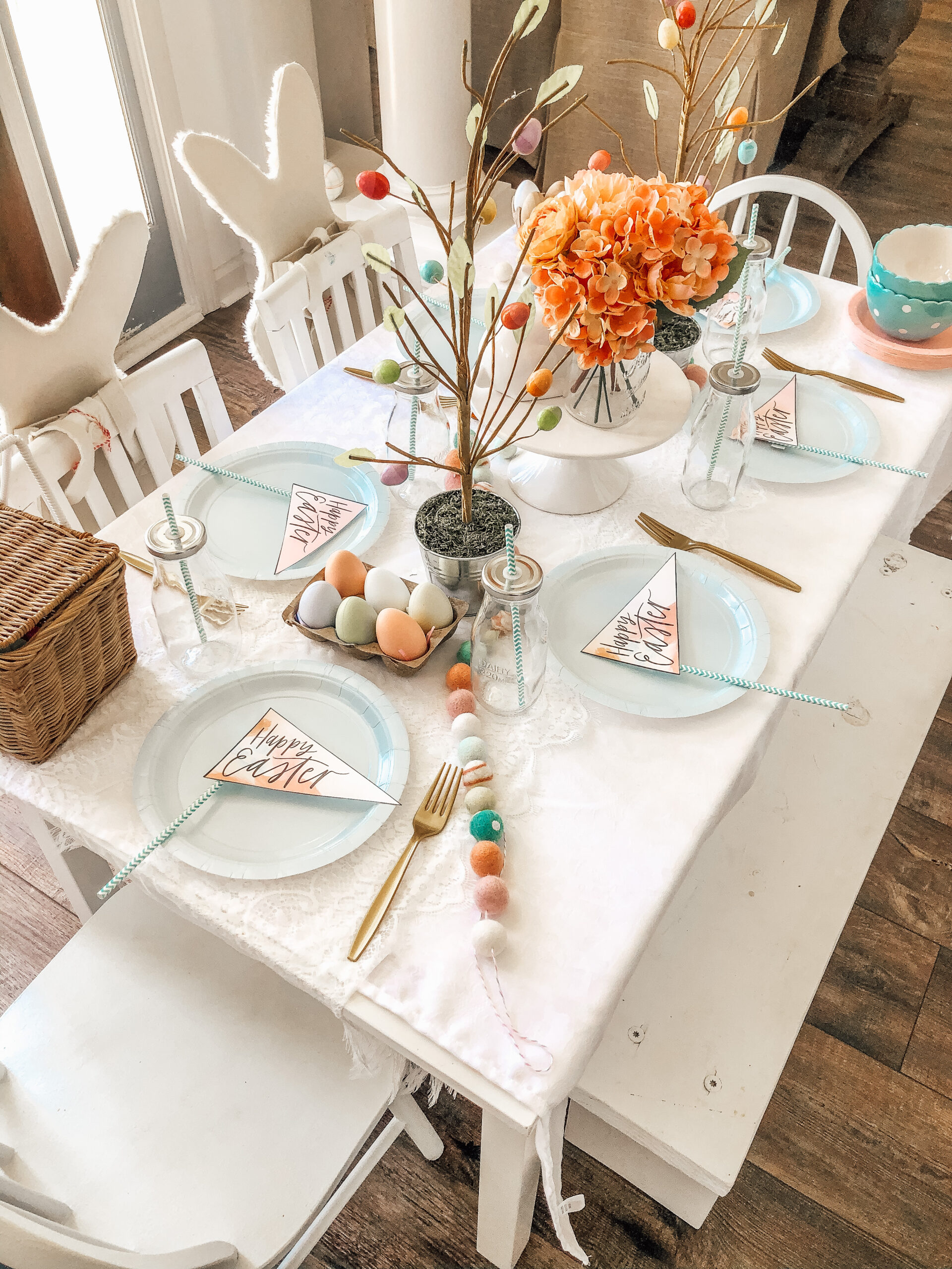 spring table setting