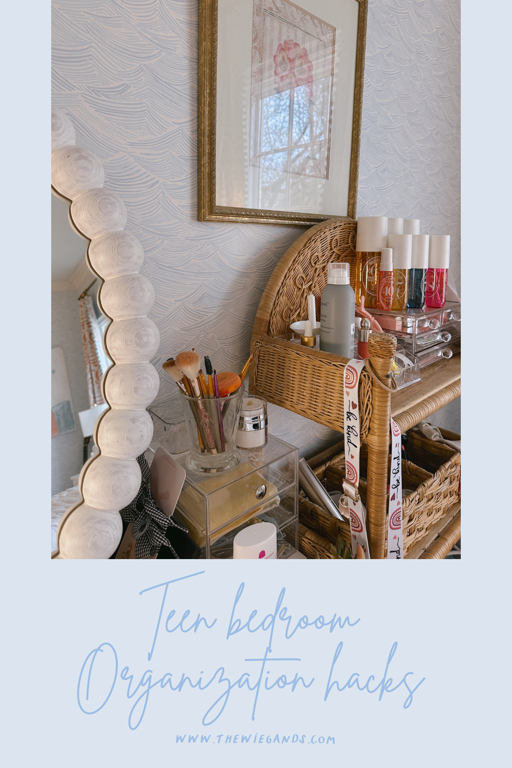 teen bedroom organization hacks