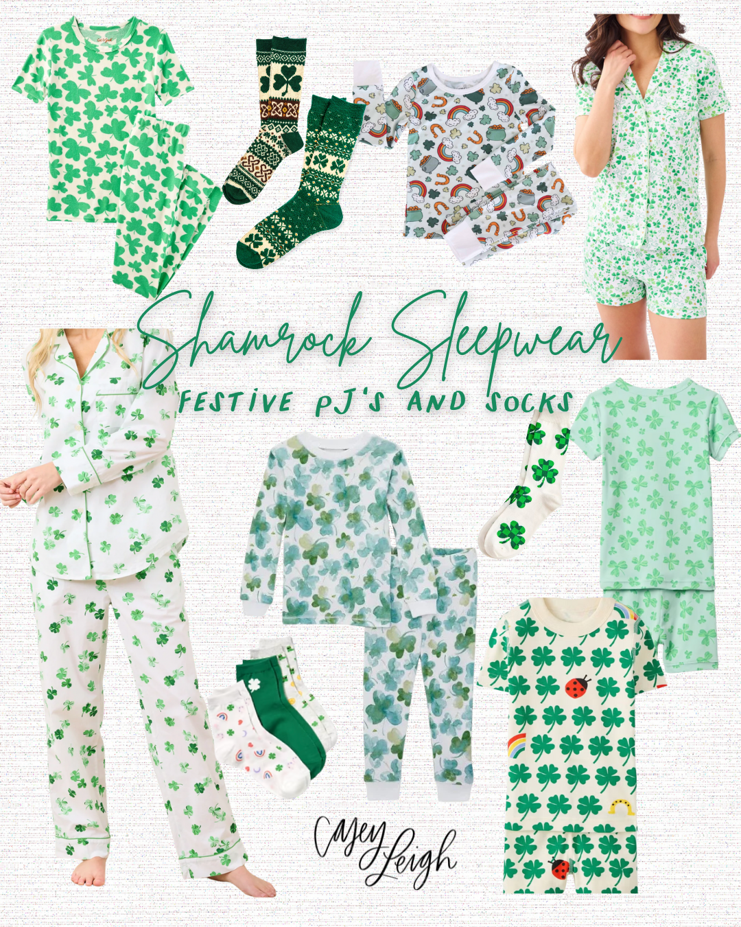 shamrock sleepwear