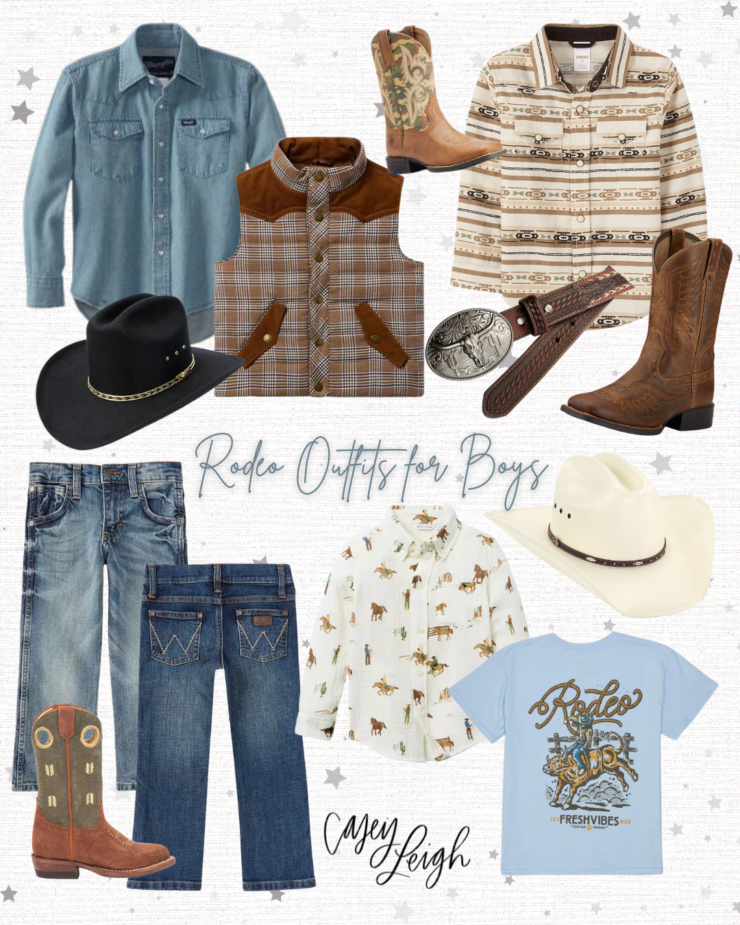 rodeo outfits for boys