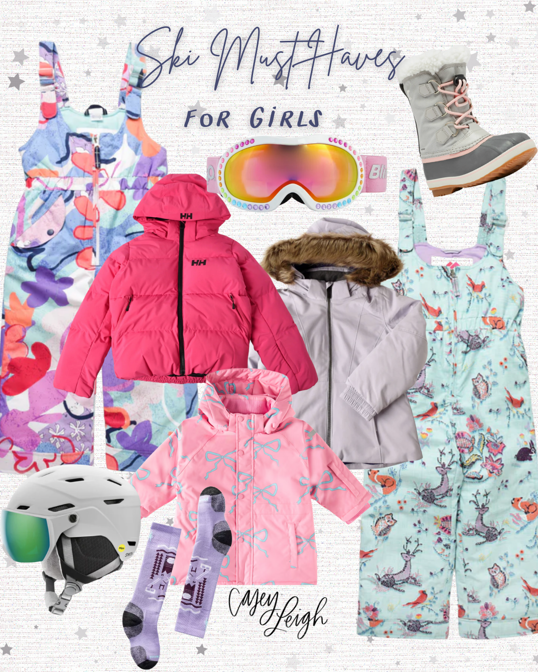 ski trip packing essentials for girls