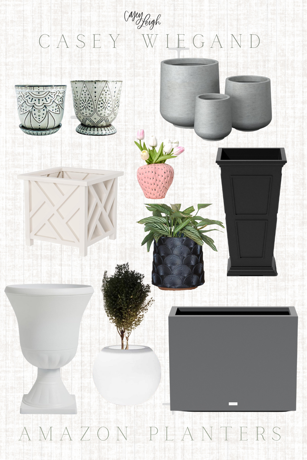 amazon planters we use pinterest