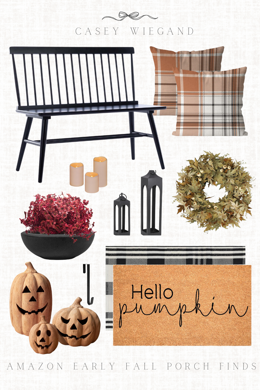 early fall porch finds
