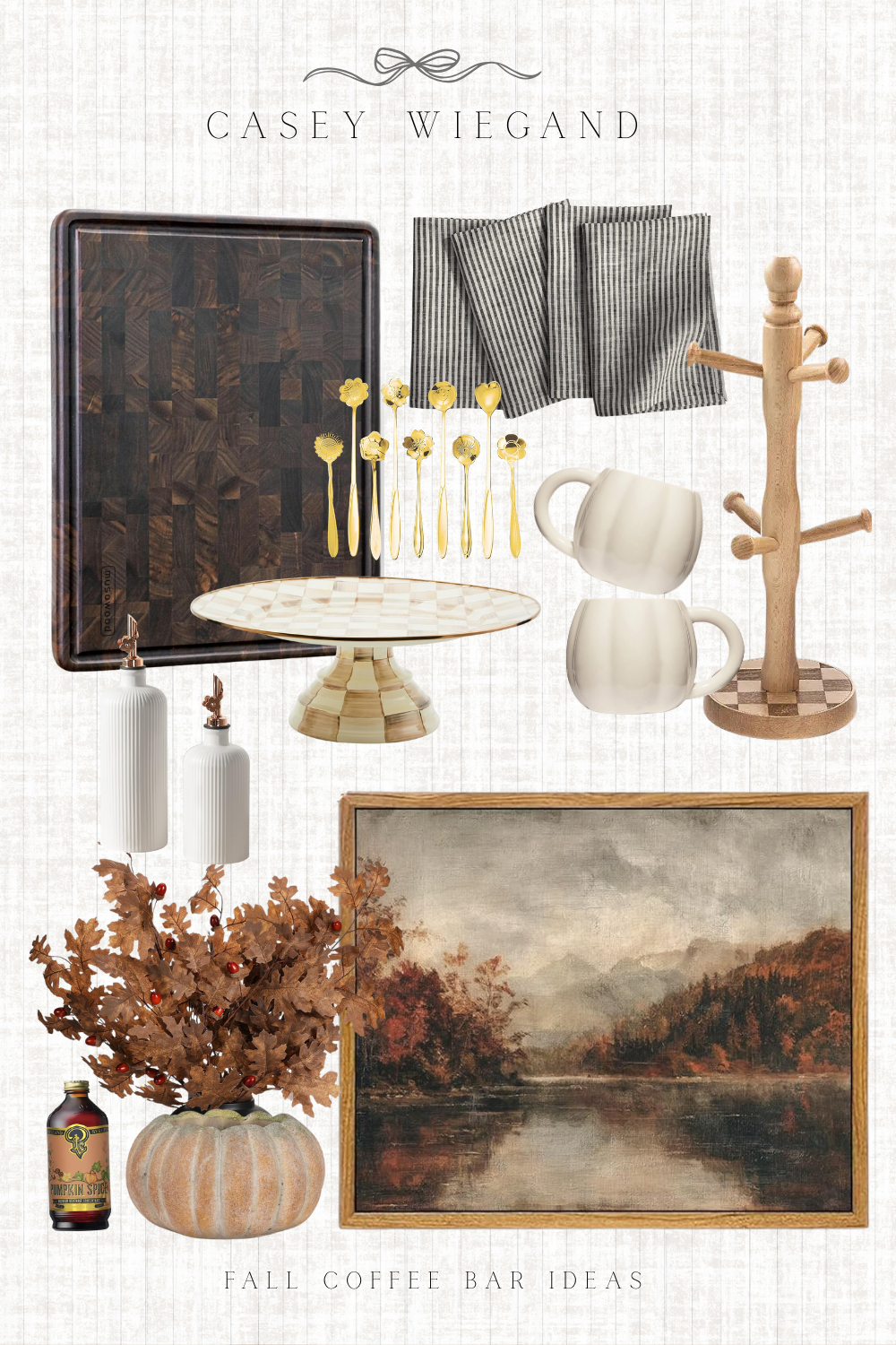 fall coffee bar ideas 1