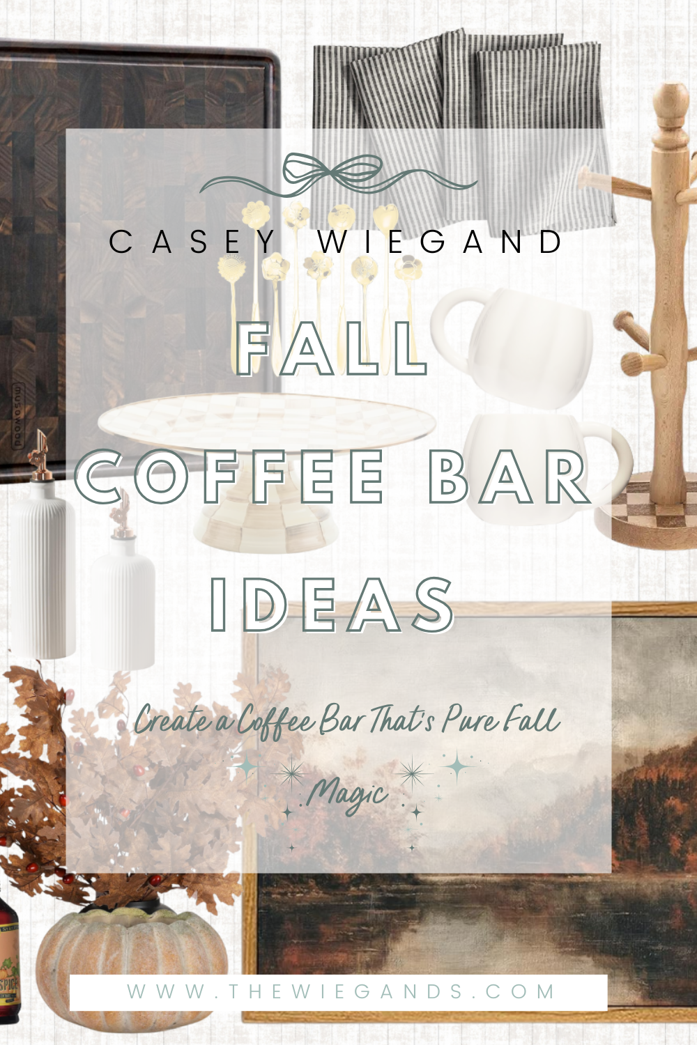 fall coffee bar ideas