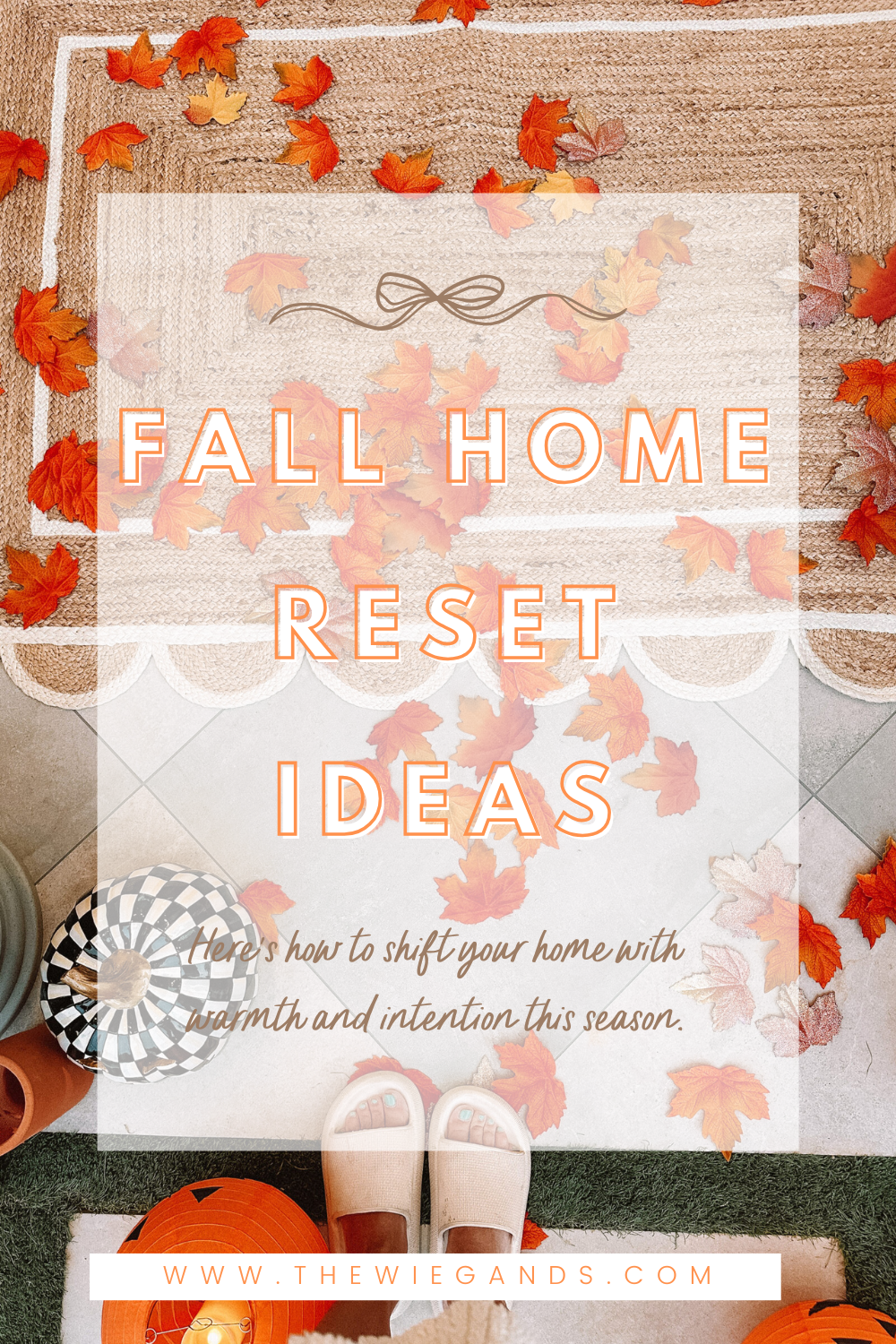 fall home reset ideas