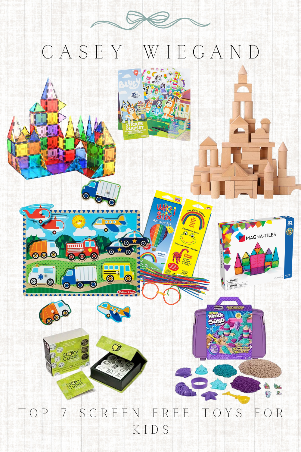 screen free toys for kids
