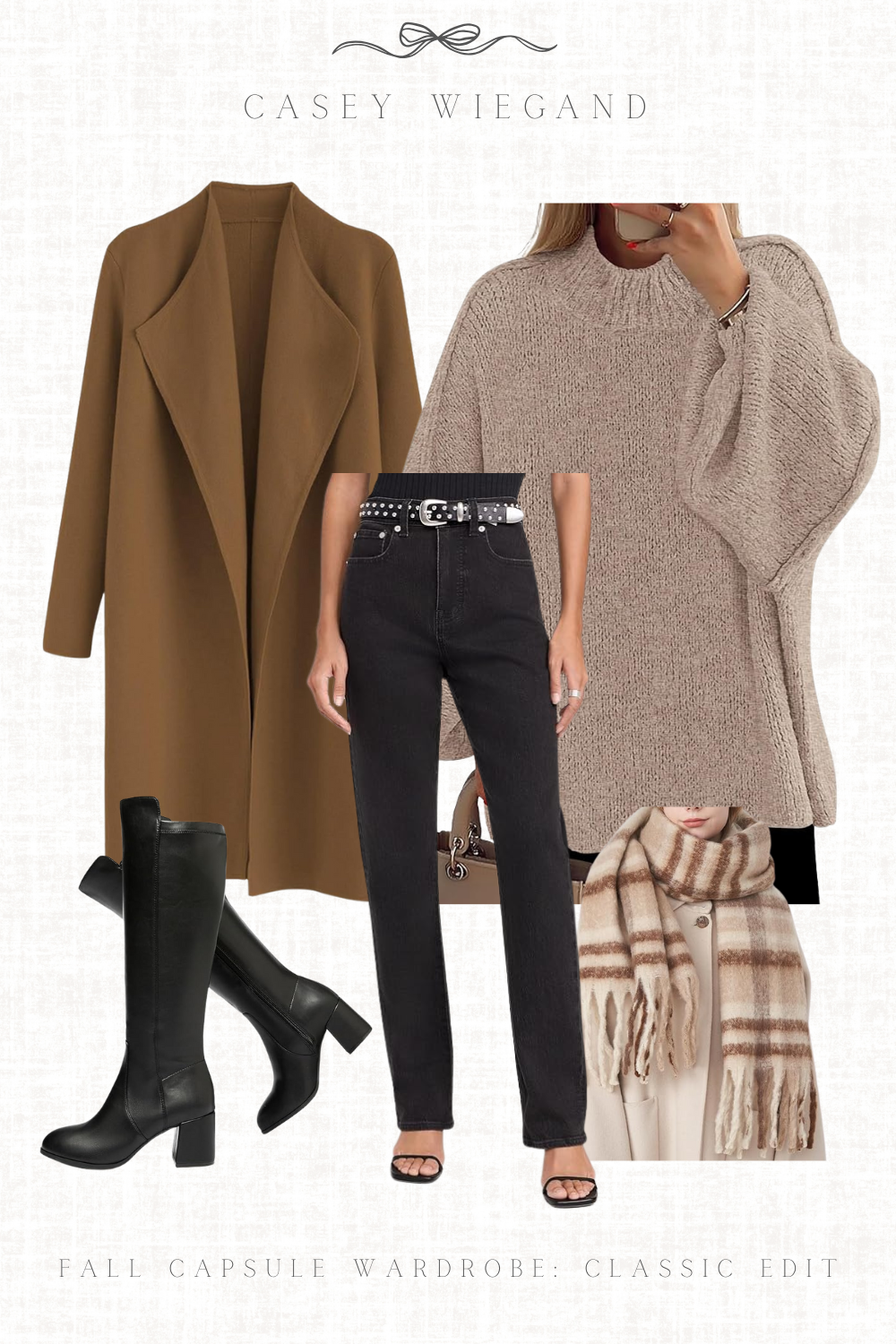 fall capsule wardrobe classic edit