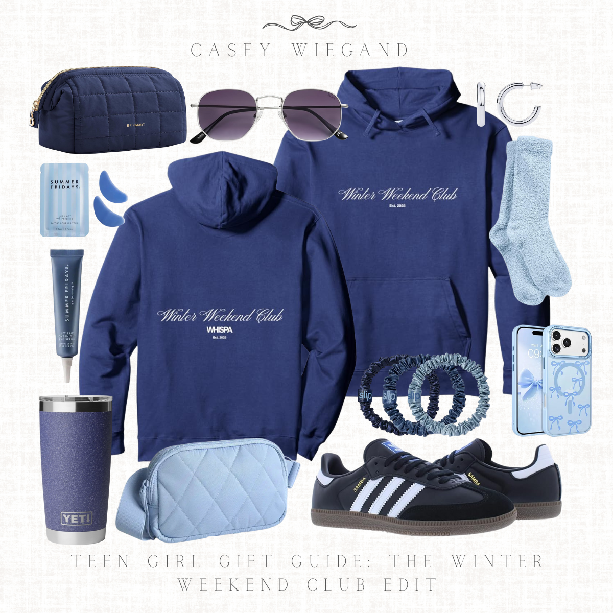 teen girl gift guide blue edit