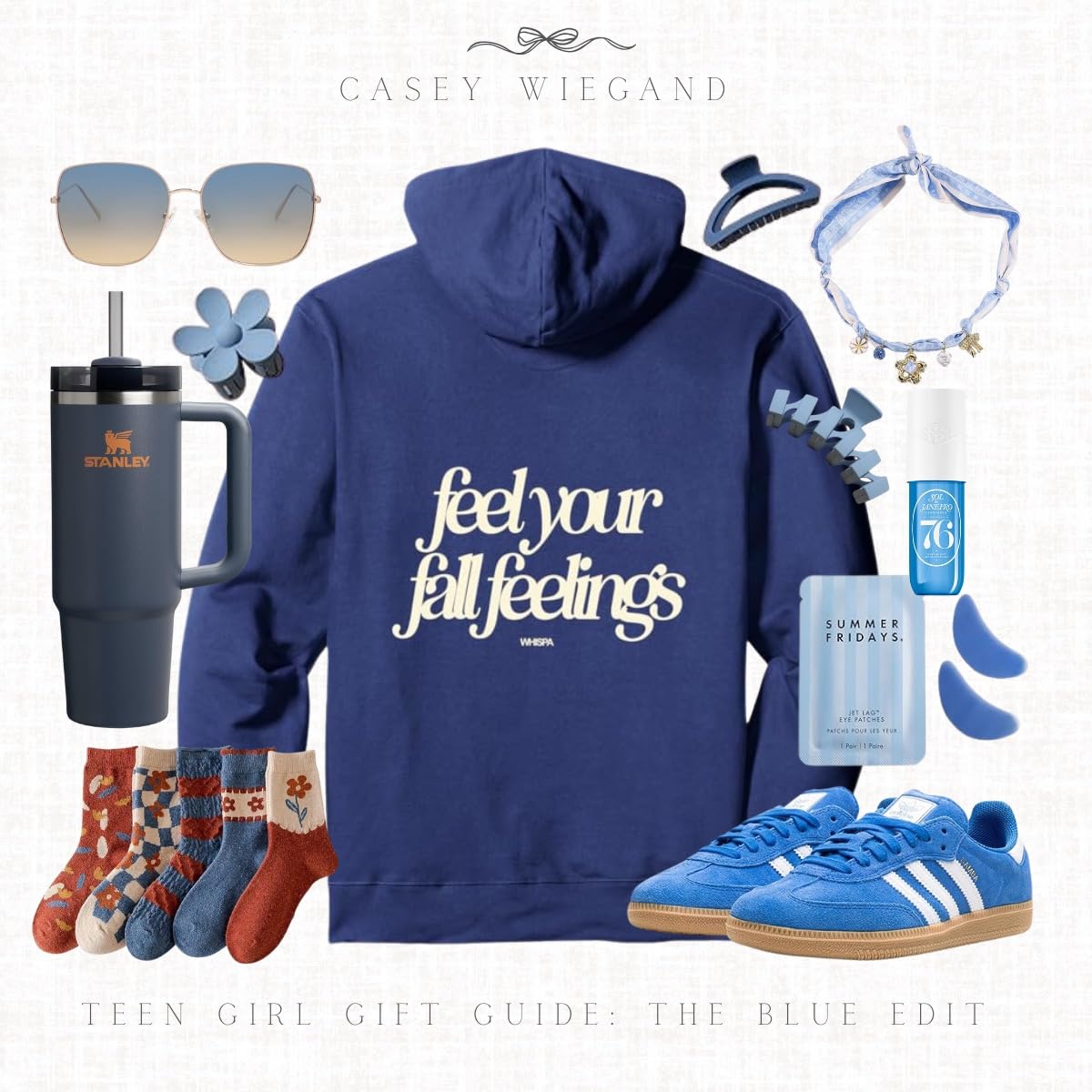 teen girl gift guide blue edit