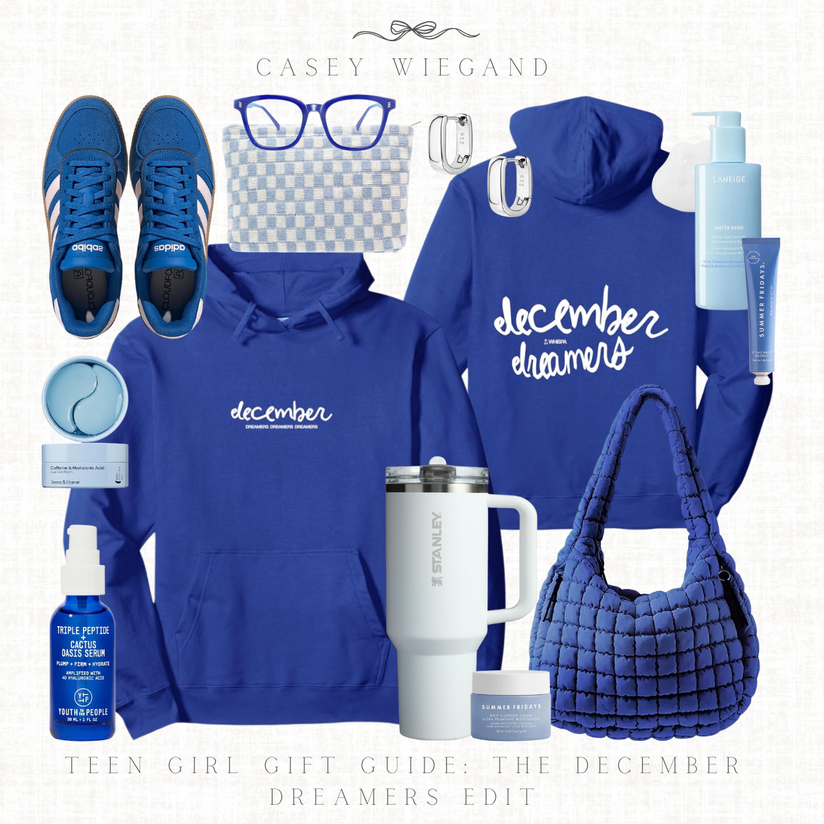 teen girl gift guide blue edit